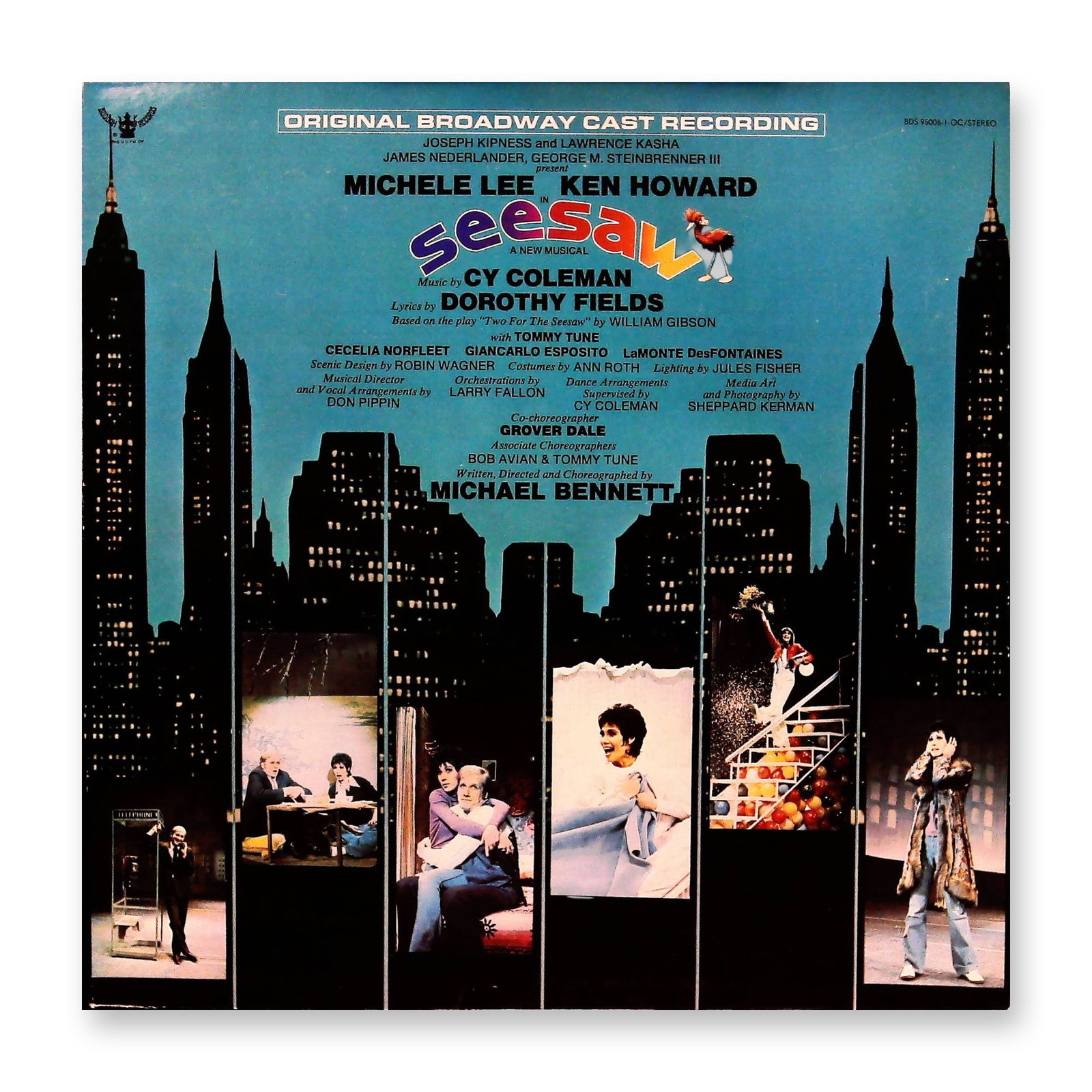 Buddha Records Seesaw Broadway Cast Vinyl Record (1 of 2)