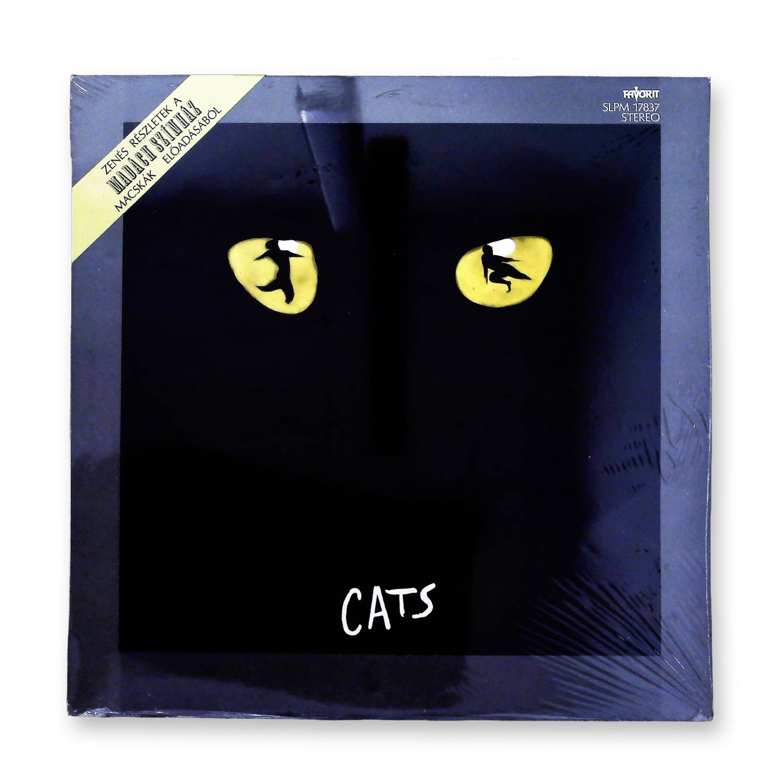 Cats Macskak Hungarian Cast Recording Vinyl LP Favorit SLPM 17837 1984 (1 of 2)