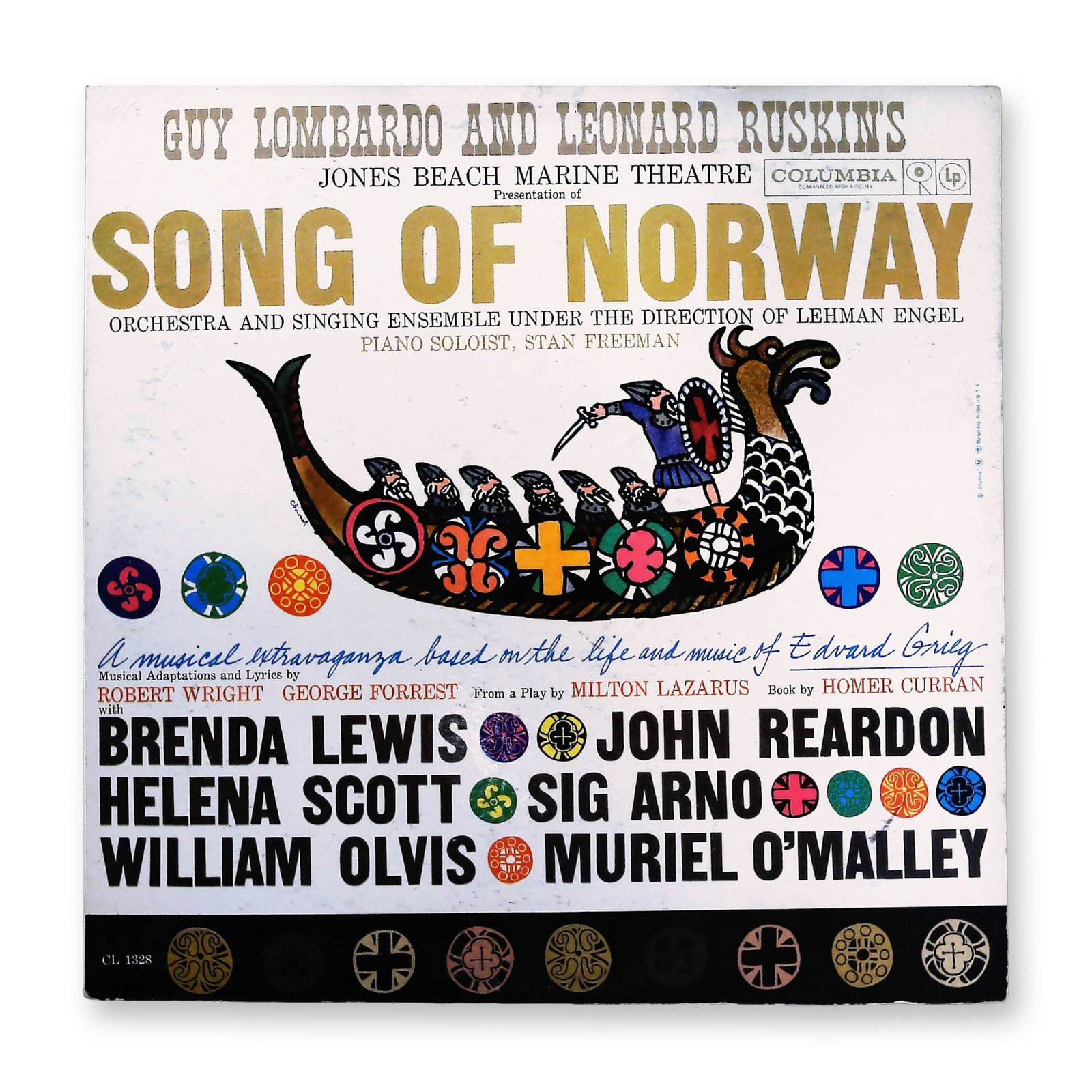 Columbia LP CL 1328 Guy Lombardo Song of Norway Promotional Pressing (1 of 3)