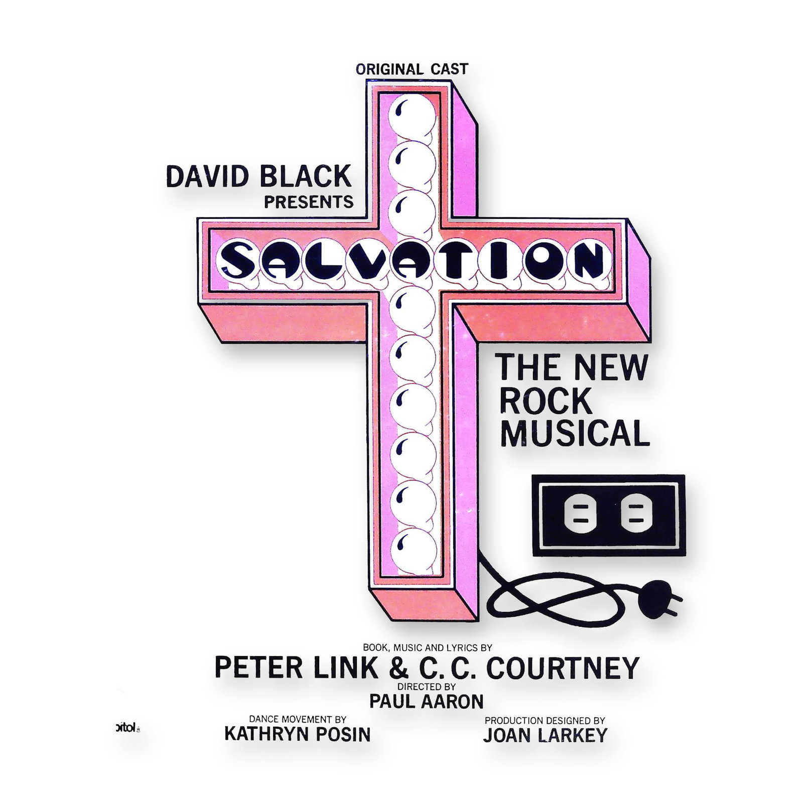 David Black Presents Salvation: The New Rock Musical, Original Cast LP (1 of 2)