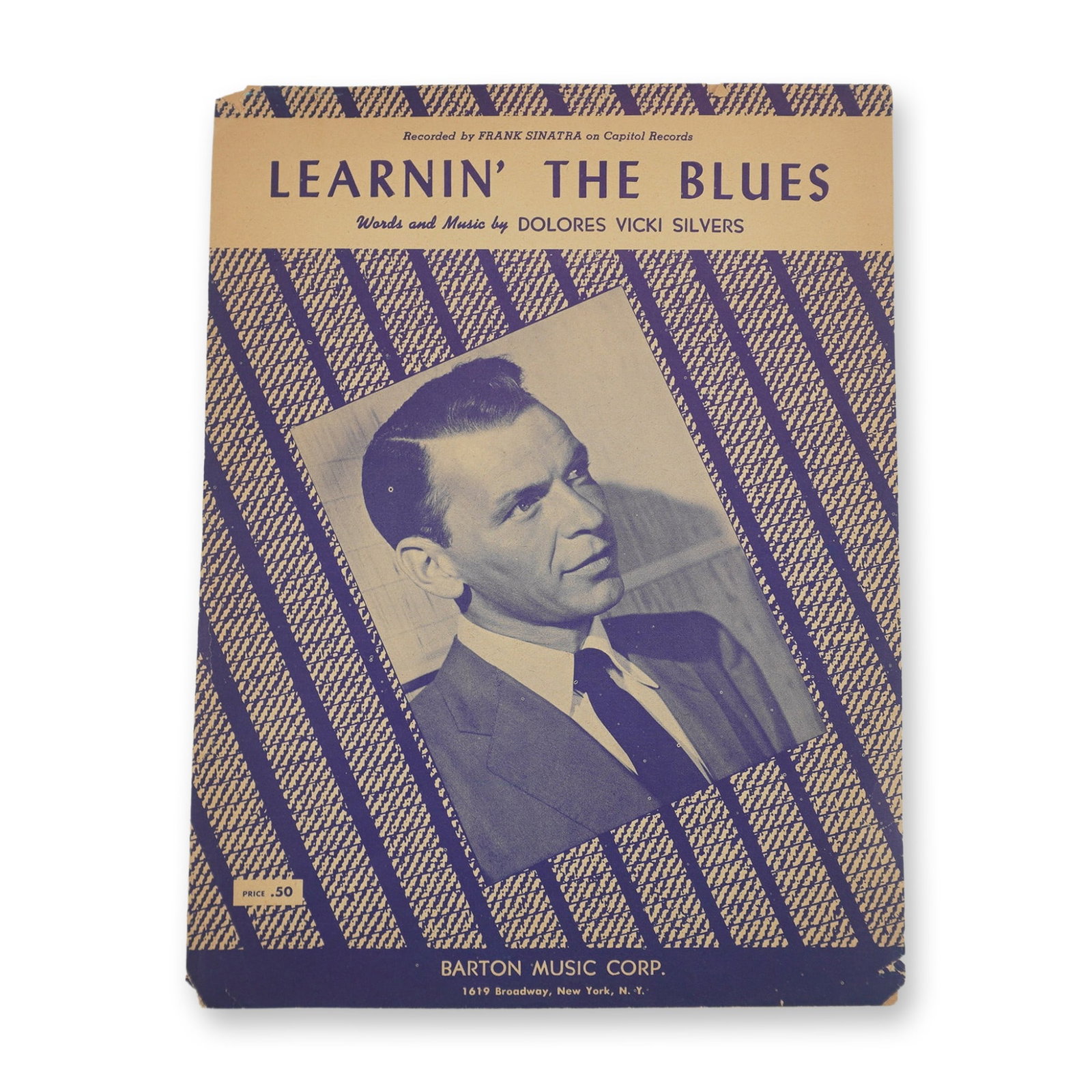 Dolores Vicki Silvers Sheet Music, Learnin' The Blues (1 of 3)