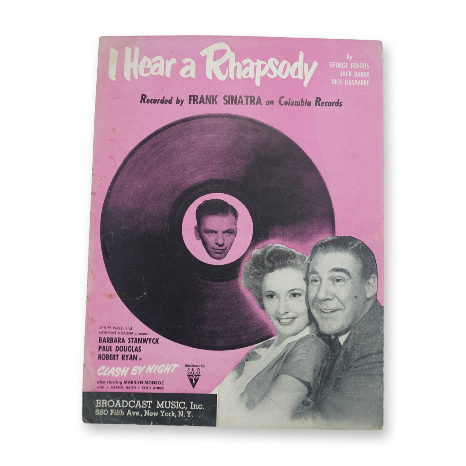 George Fragos Sheet Music, I Hear a Rhapsody (1 of 3)