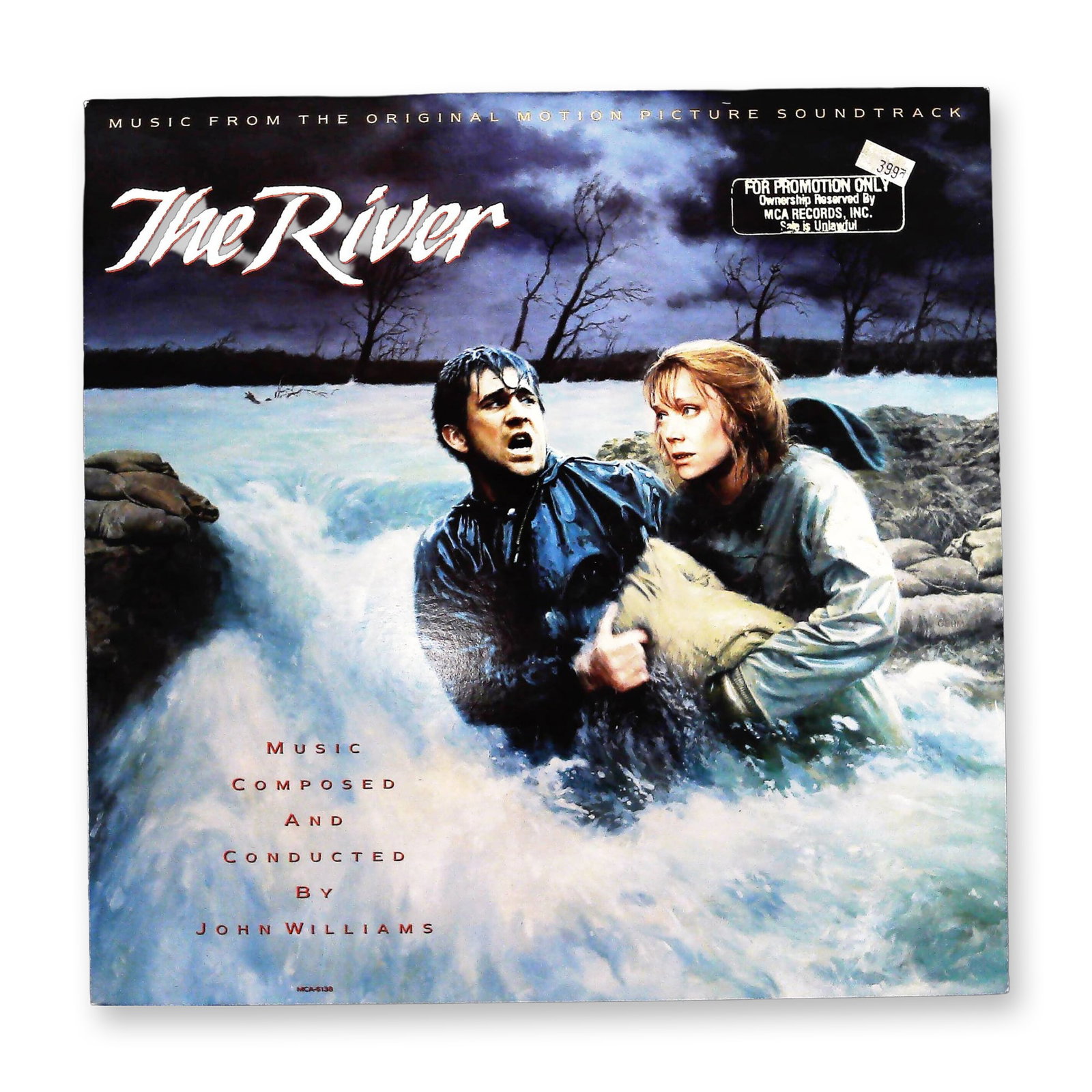 John Williams The River Original Motion Picture Soundtrack Promotional Vinyl LP MCA-6138 (1 of 3)