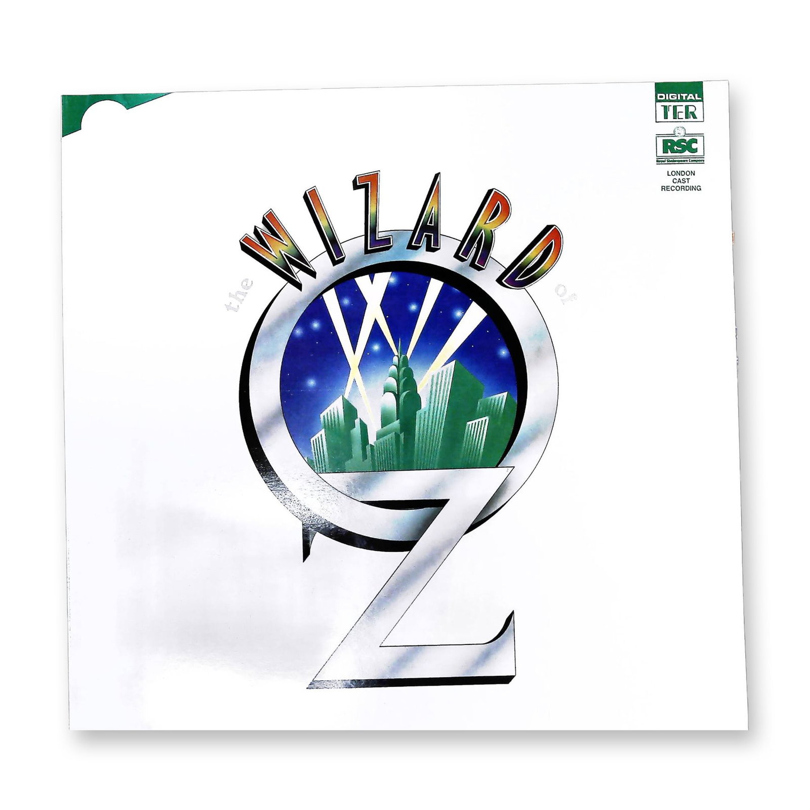 Royal Shakespeare Company The Wizard of Oz London Cast Recording Vinyl LP: Original London cast recording of the Royal Shakespeare Company production of The Wizard of Oz, released on the TER (That's Entertainment Records) label in 1989. This 12-inch vinyl LP features music b