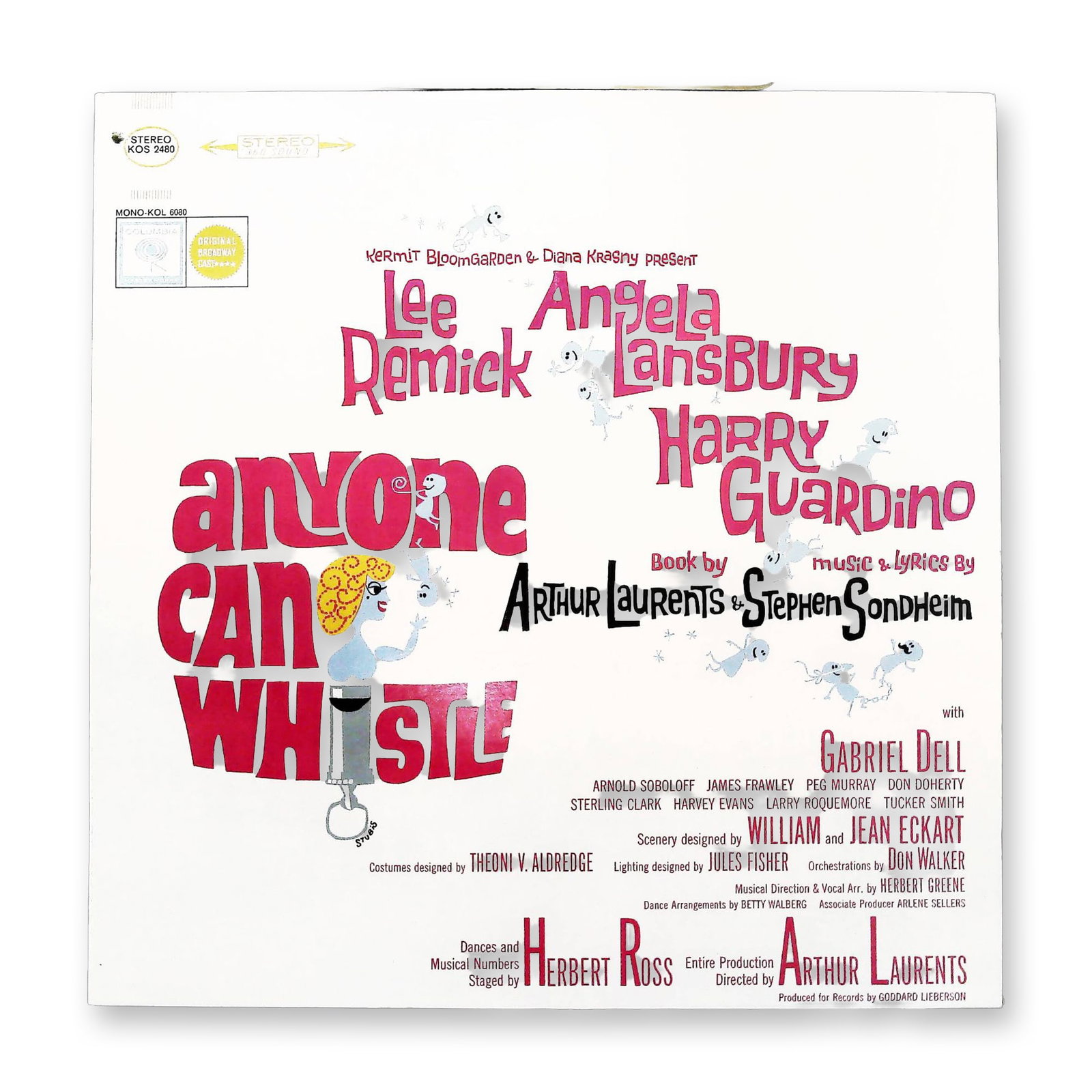 Sondheim Anyone Can Whistle Original Cast LP 1964 First Pressing (1 of 3)