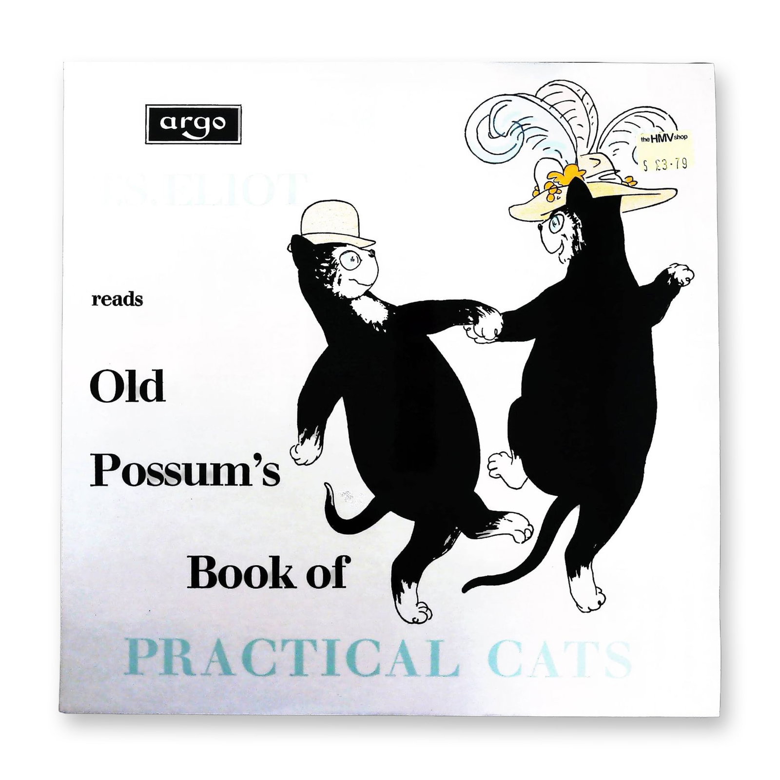 T. S. Eliot Reads Old Possum's Book of Practical Cats Argo LP (1 of 3)