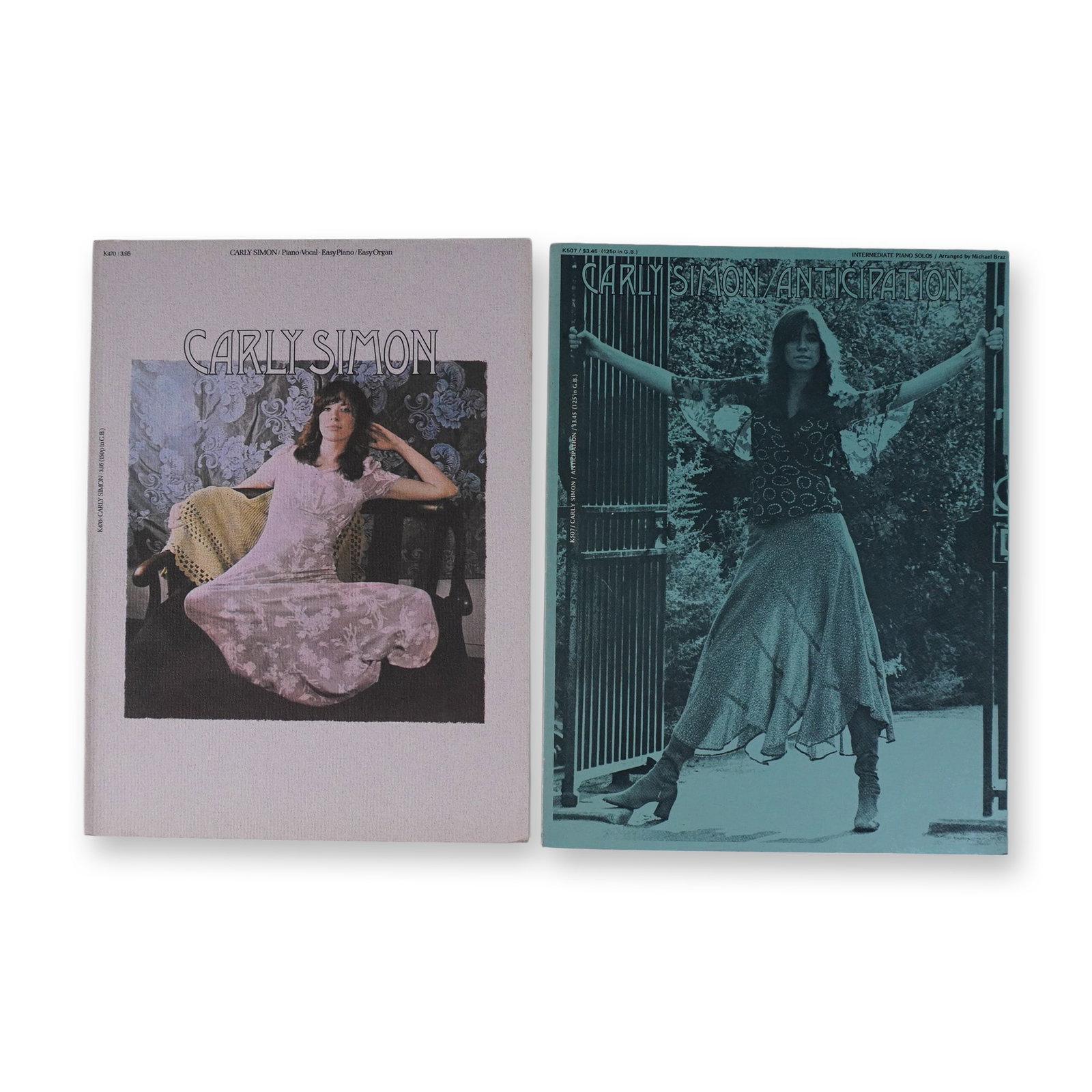 2 Carly Simon Sheet Music Books, Piano & Vocal (1 of 3)