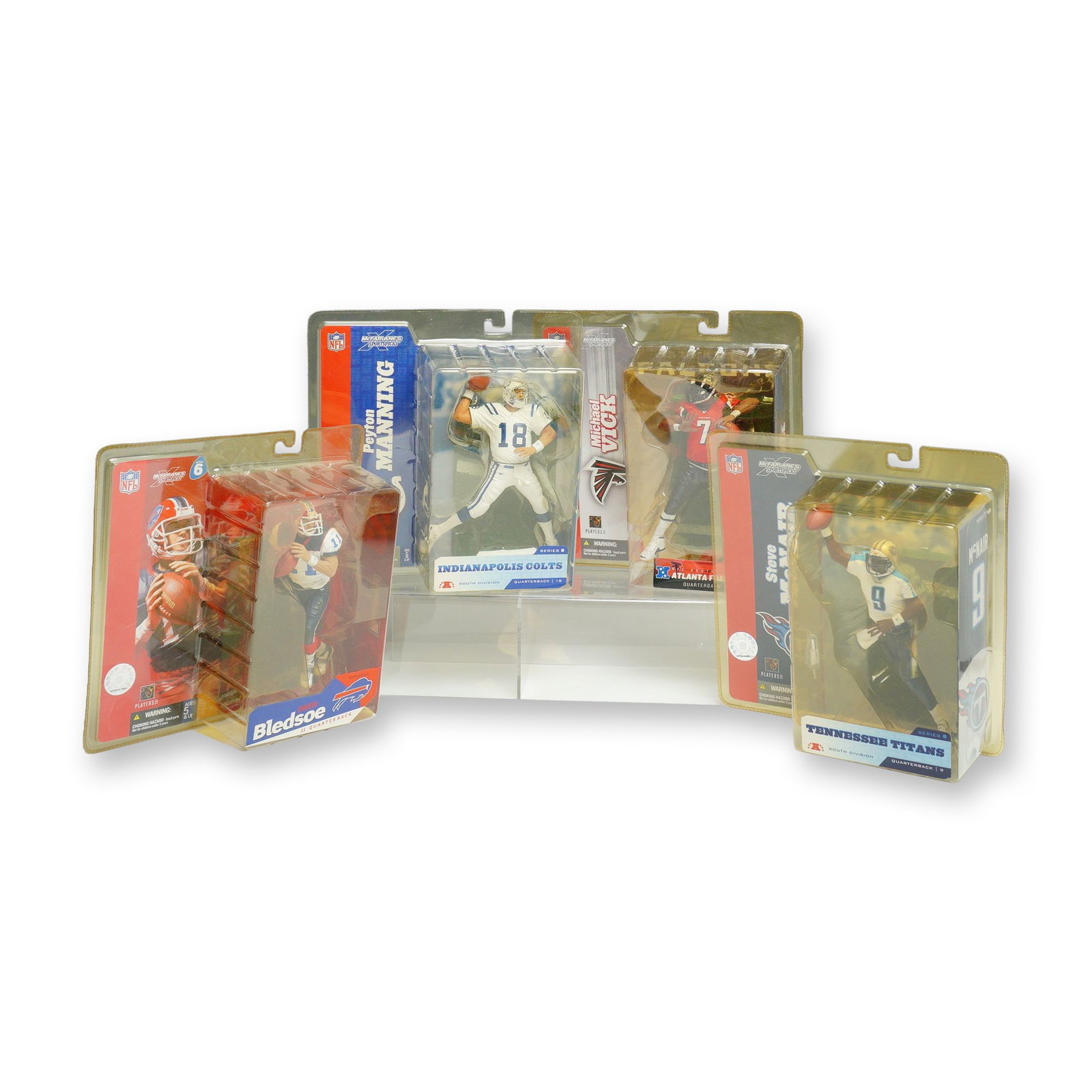A 4pc Collection of McFarlane Toys NFL SportsPicks Action Figures (1 of 3)