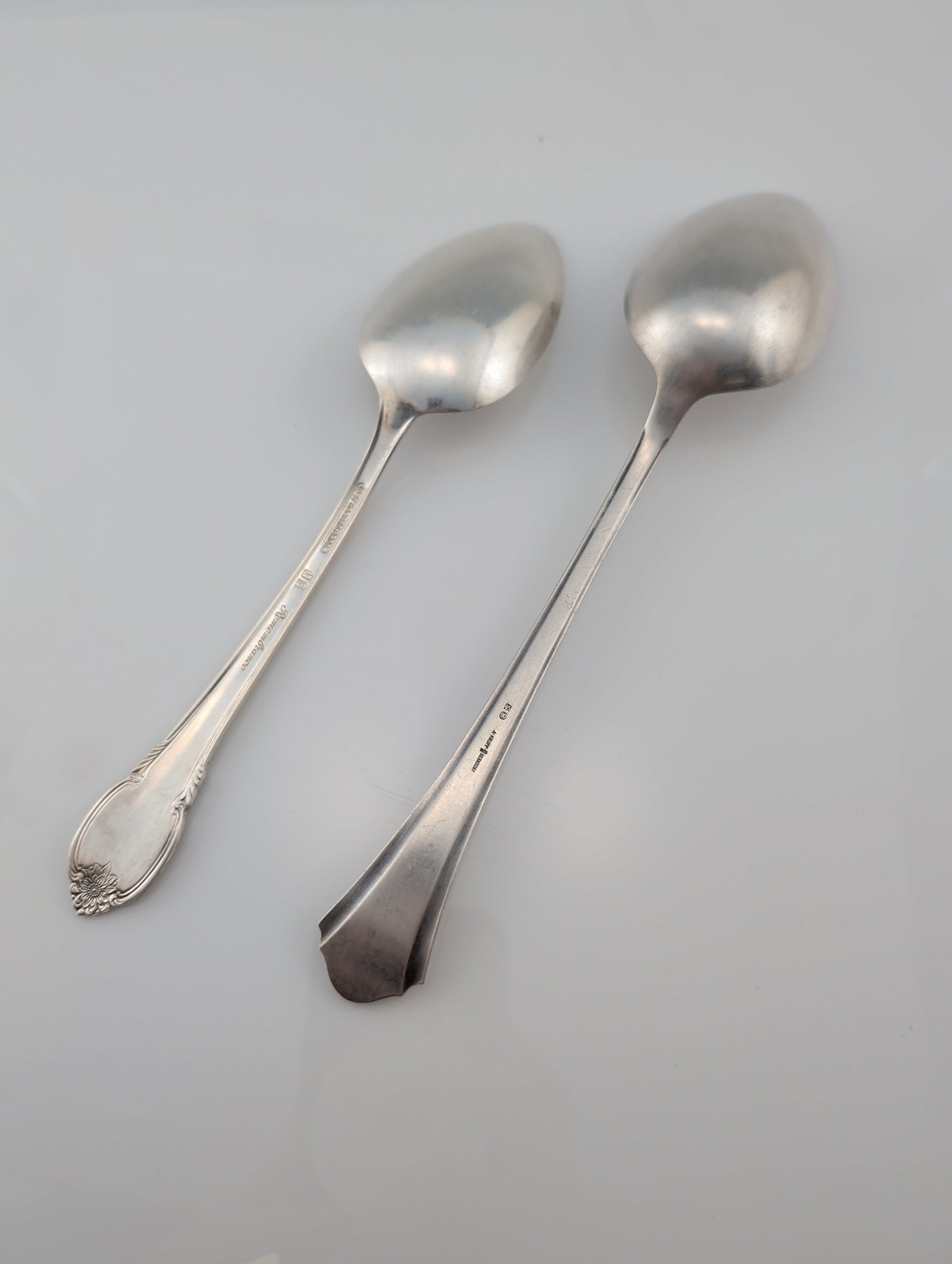 Two Silverplate Serving Spoons - 2