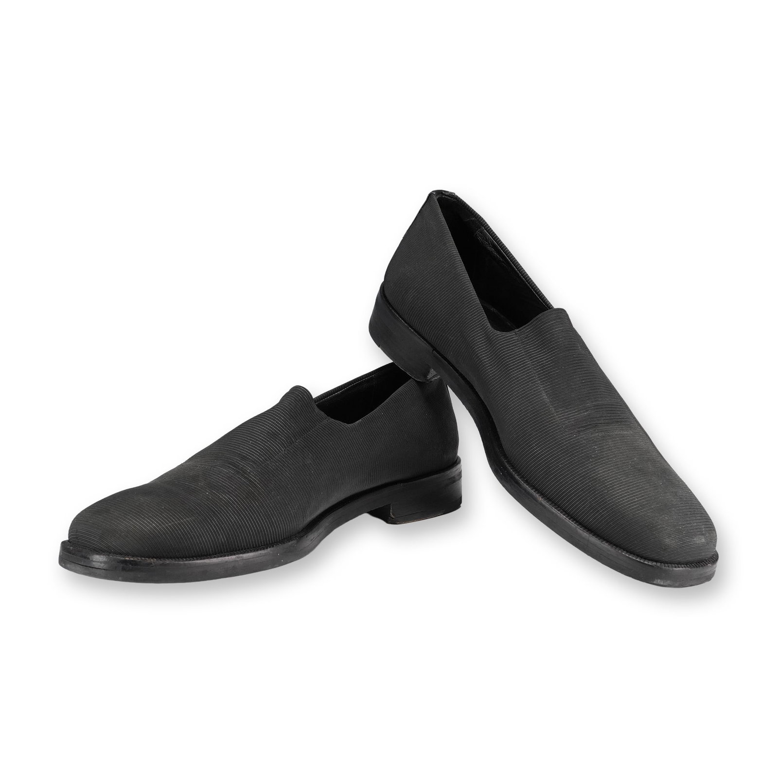 Donald J. Pliner Men's Black Slip-On Shoes (1 of 5)