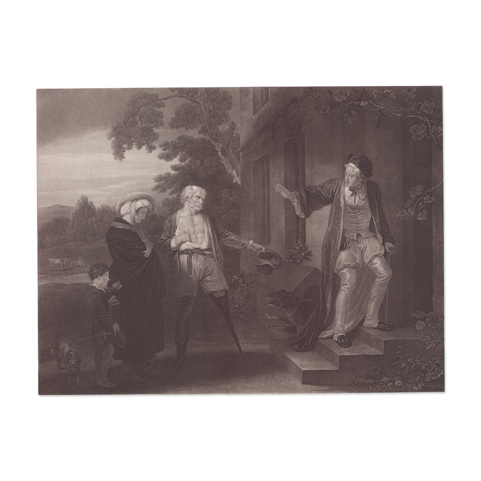 Folio Engraving after Robert Smirke, Shakespeare As You Like It (1 of 1)