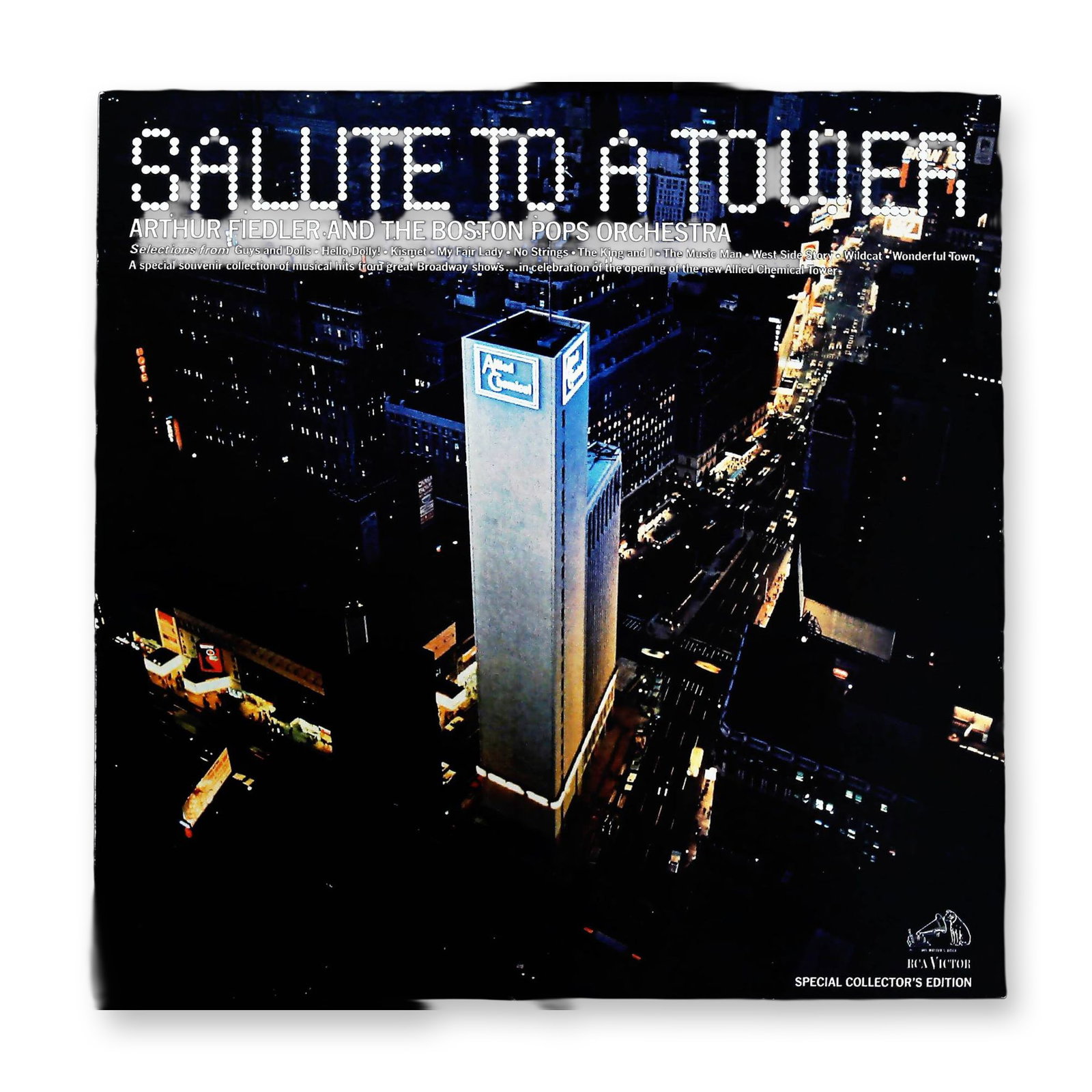Arthur Fiedler and The Boston Pops Orchestra Salute to a Tower Promotional LP 1965 (1 of 3)