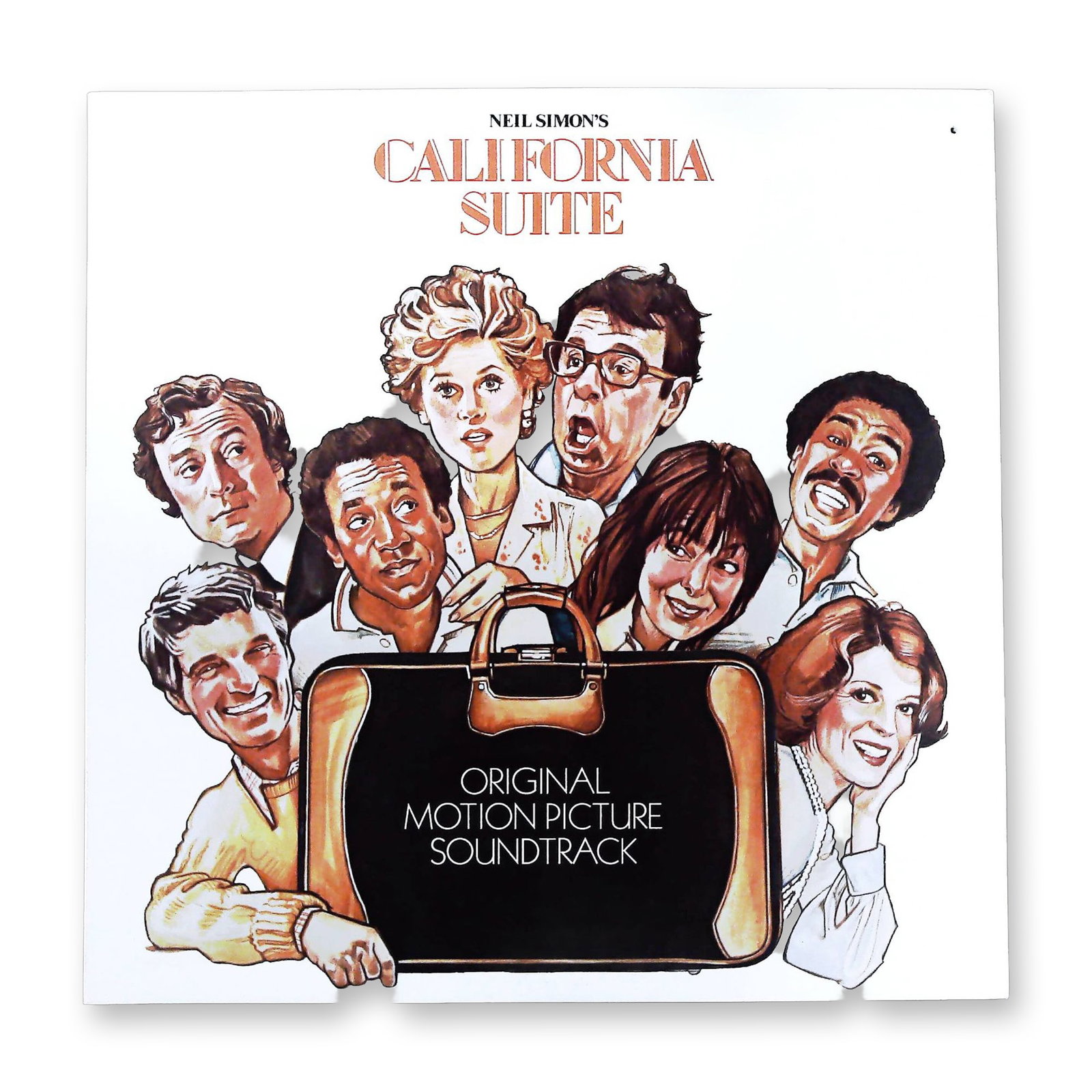 California Suite Original Motion Picture Soundtrack LP: This is the Original Motion Picture Soundtrack LP Record for Neil Simon's California Suite, released by Columbia Records in 1978 (P 1978 Columbia Pictures Industries, Inc./C 1978 CBS Inc.). The single