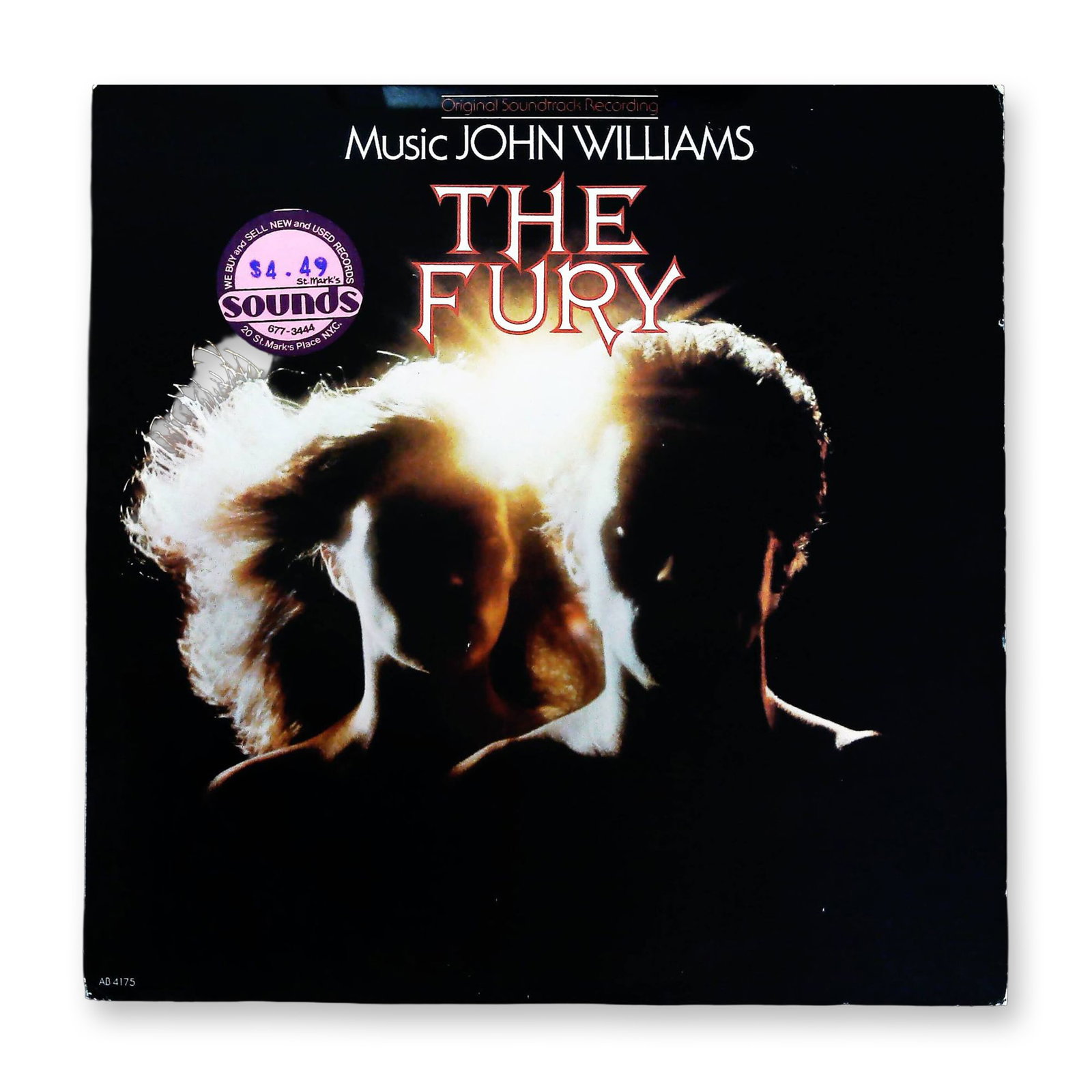 John Williams The Fury Original Soundtrack LP Record (1 of 3)