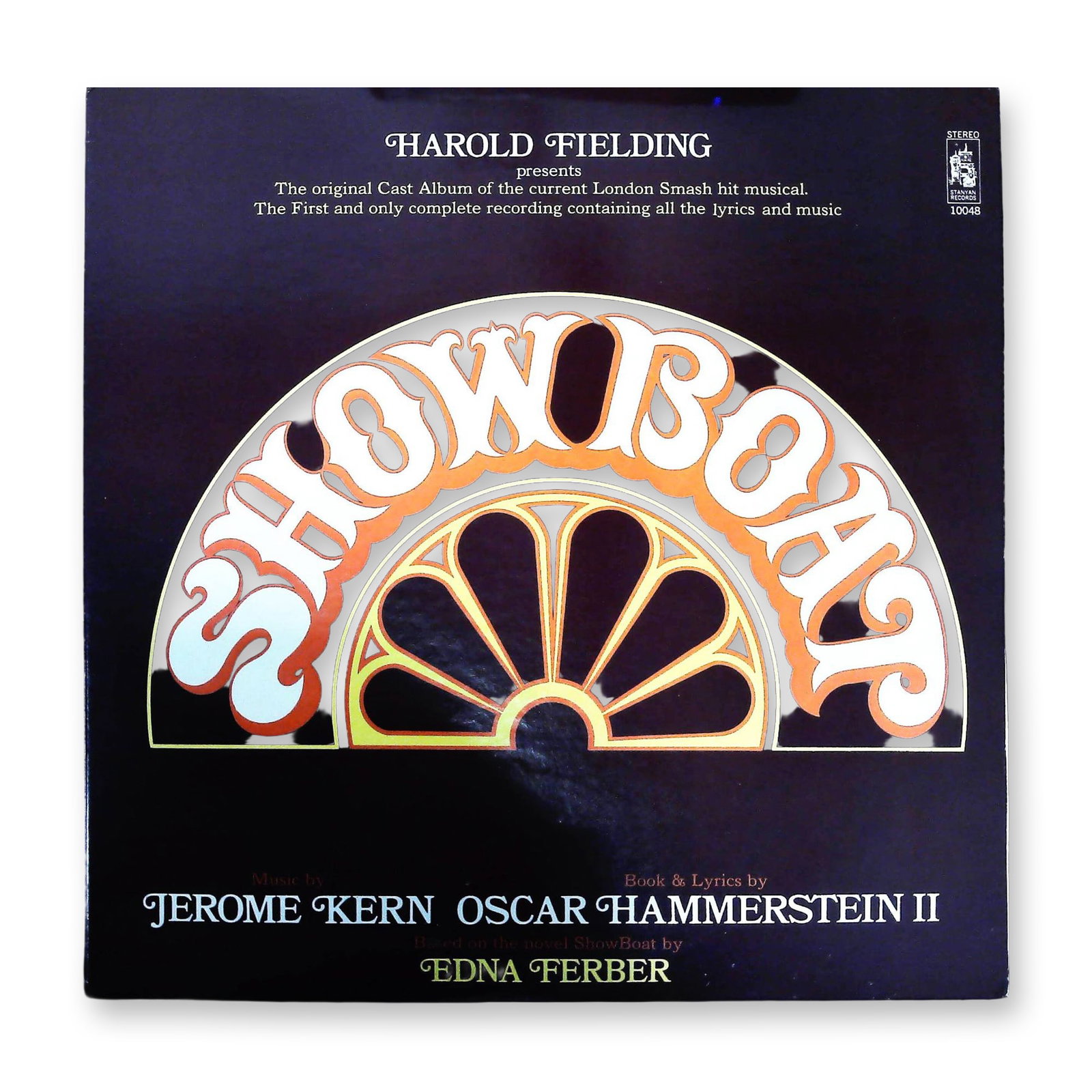 Original London Revival Cast Album Show Boat Double LP Grayson Records: A double vinyl LP set featuring the Original London Revival Cast Album of the musical Show Boat, with music by Jerome Kern and book and lyrics by Oscar Hammerstein II. The production was presented by