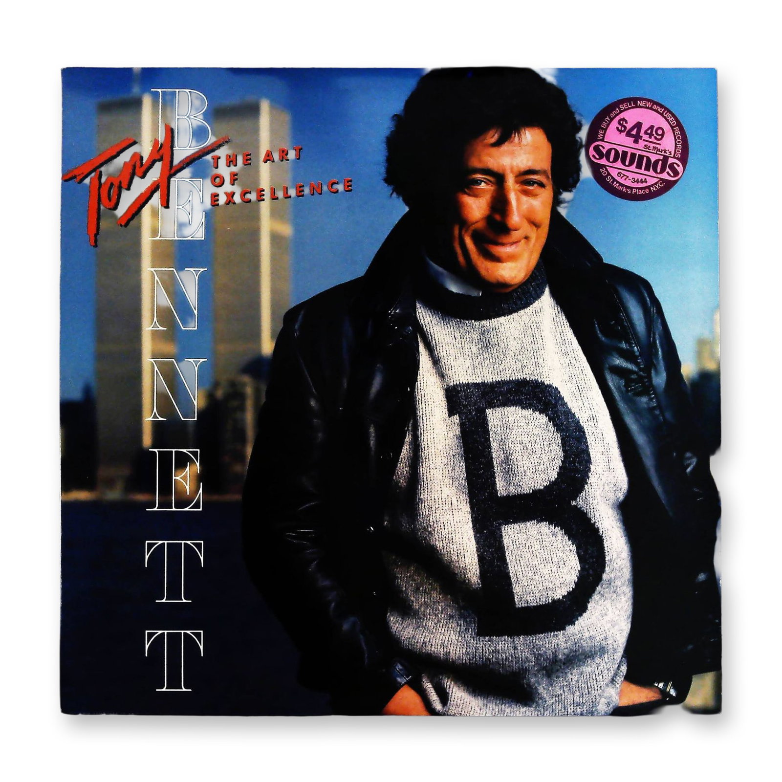 Tony Bennett The Art of Excellence 1986 Columbia LP Vinyl Record (1 of 3)