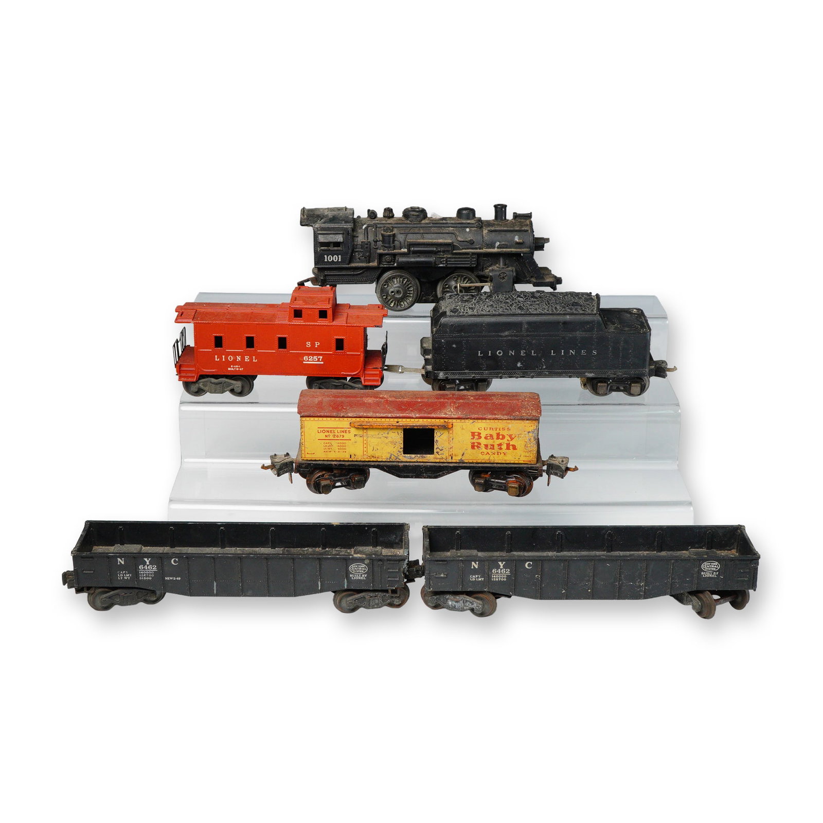 6pc Lionel O-Gauge Train Components (1 of 3)