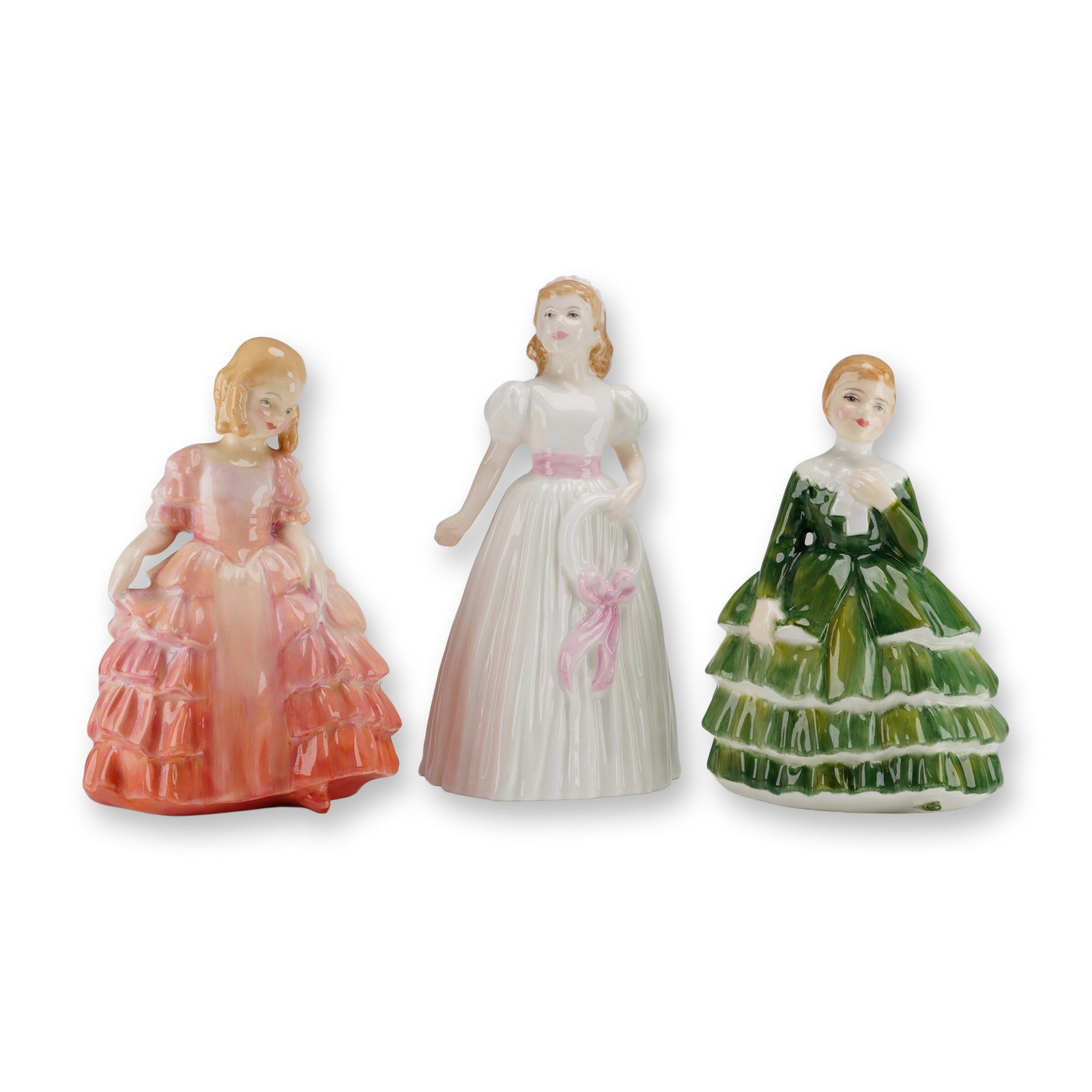 Three Royal Doulton Pretty As A Picture Figurines (1 of 3)