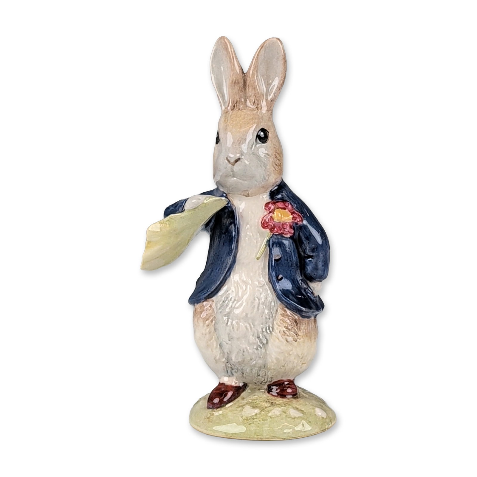 Royal Doulton Beatrix Potter Prototype Colorway Figurine, Benjamin Ate a Lettuce Leafe (1 of 4)