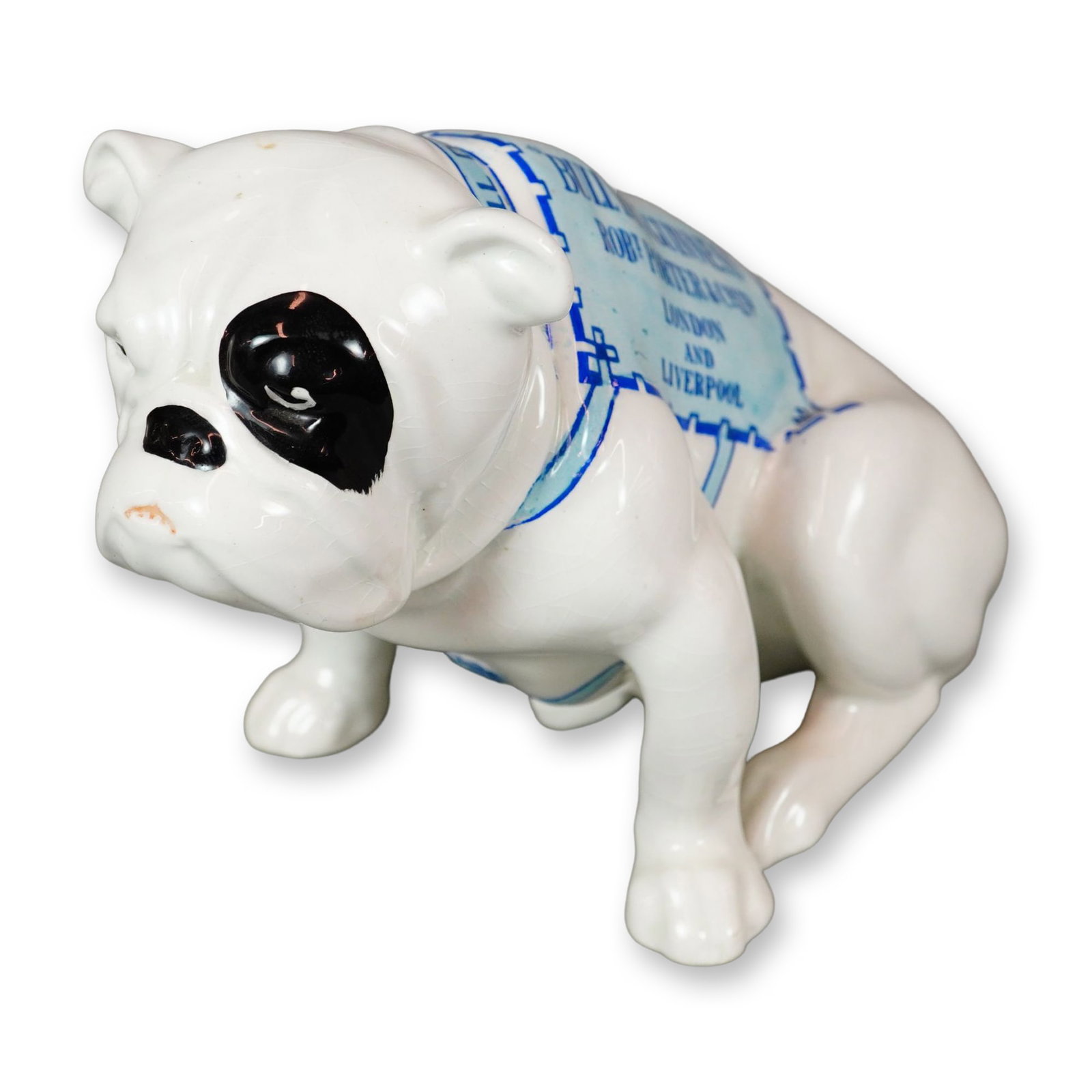 Royal Doulton and Robert Porter & Co LTD. Bulldog Advertising Porcelain Large Figurine (1 of 3)