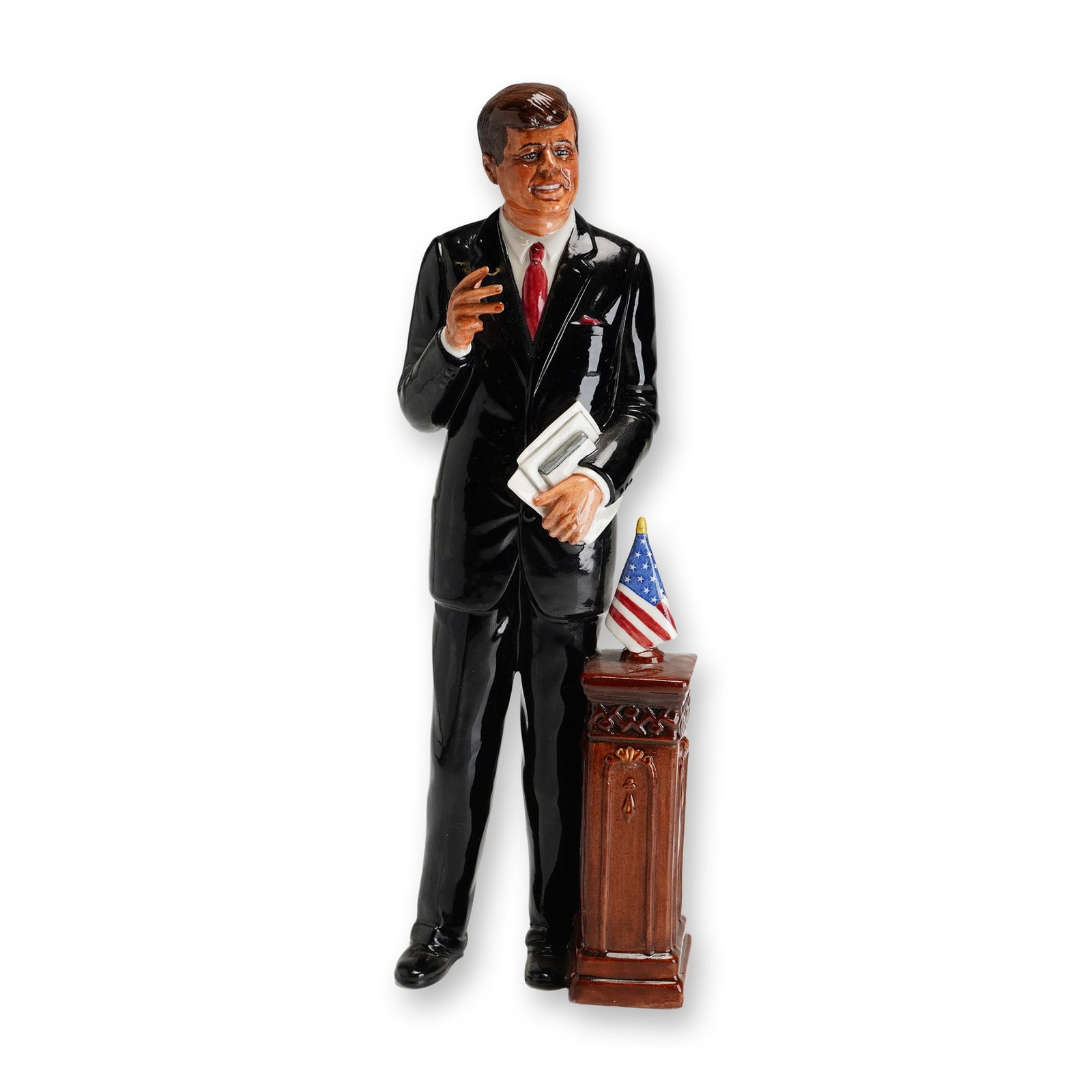 Royal Doulton Prototype Porcelain Figurine, John F. Kennedy (1 of 3)