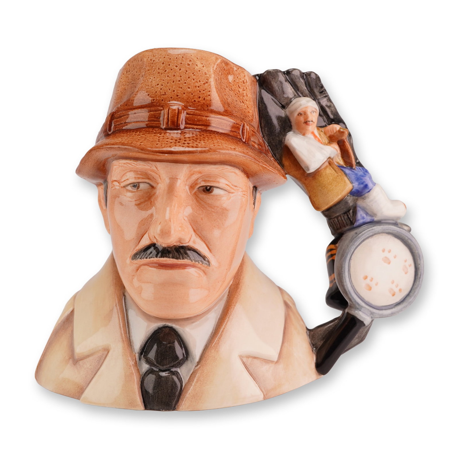 Royal Doulton Prototype Small Character Jug, Inspector Clouseau (1 of 3)