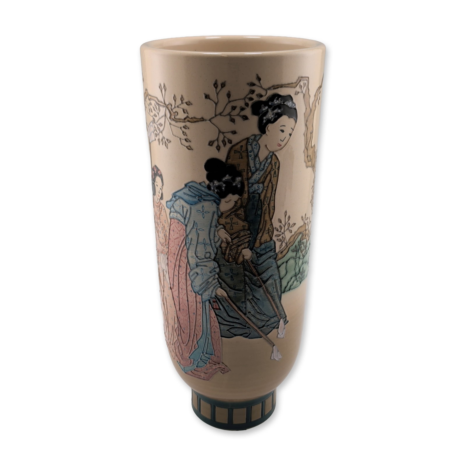 Dennis Chinaworks Large Limited Edition Geisha Girls Vase (1 of 4)