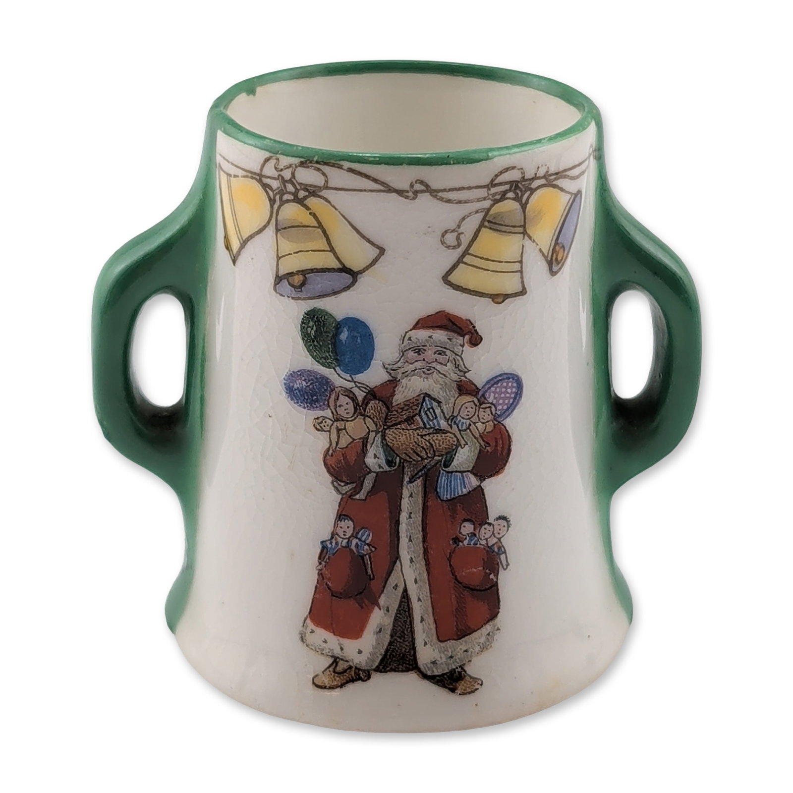 Royal Doulton Christmas Series Ware Miniature Loving Cup (1 of 5)