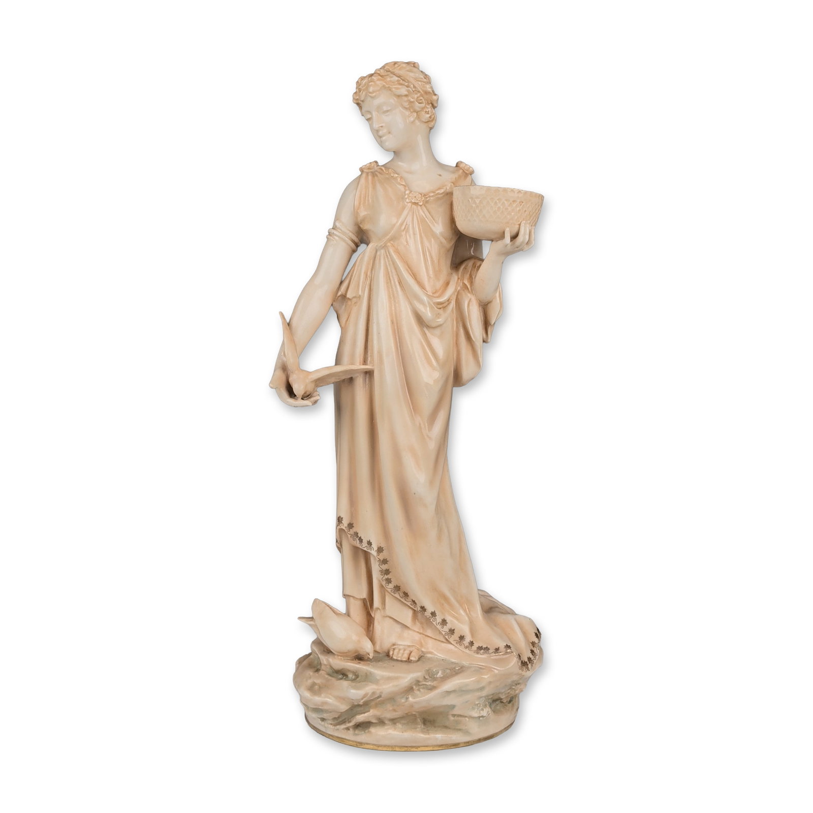 Royal Doulton Vellum Figurine, Saint Marks Birds (1 of 5)