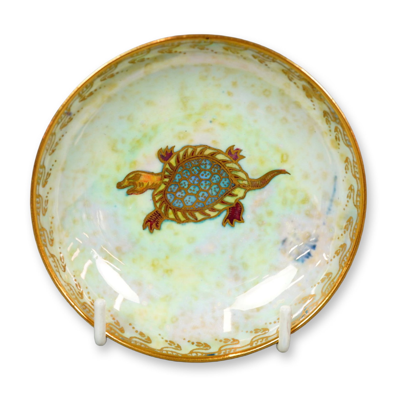 Wedgwood Lustre Mini Compote Bowl, Turtle Z4829 (1 of 3)
