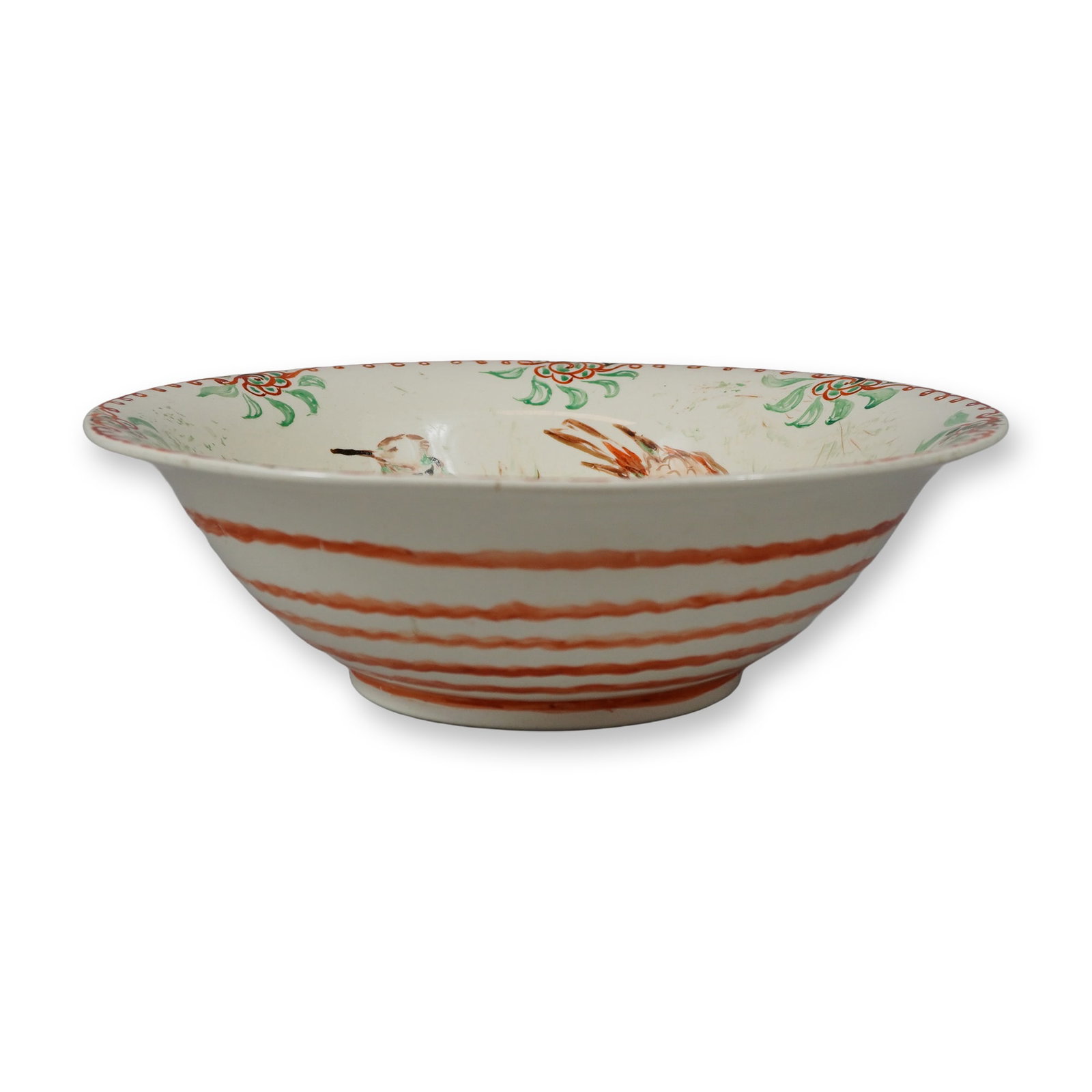 Wedgwood Hand-Painted Earthenware Bird Bowl (1 of 3)