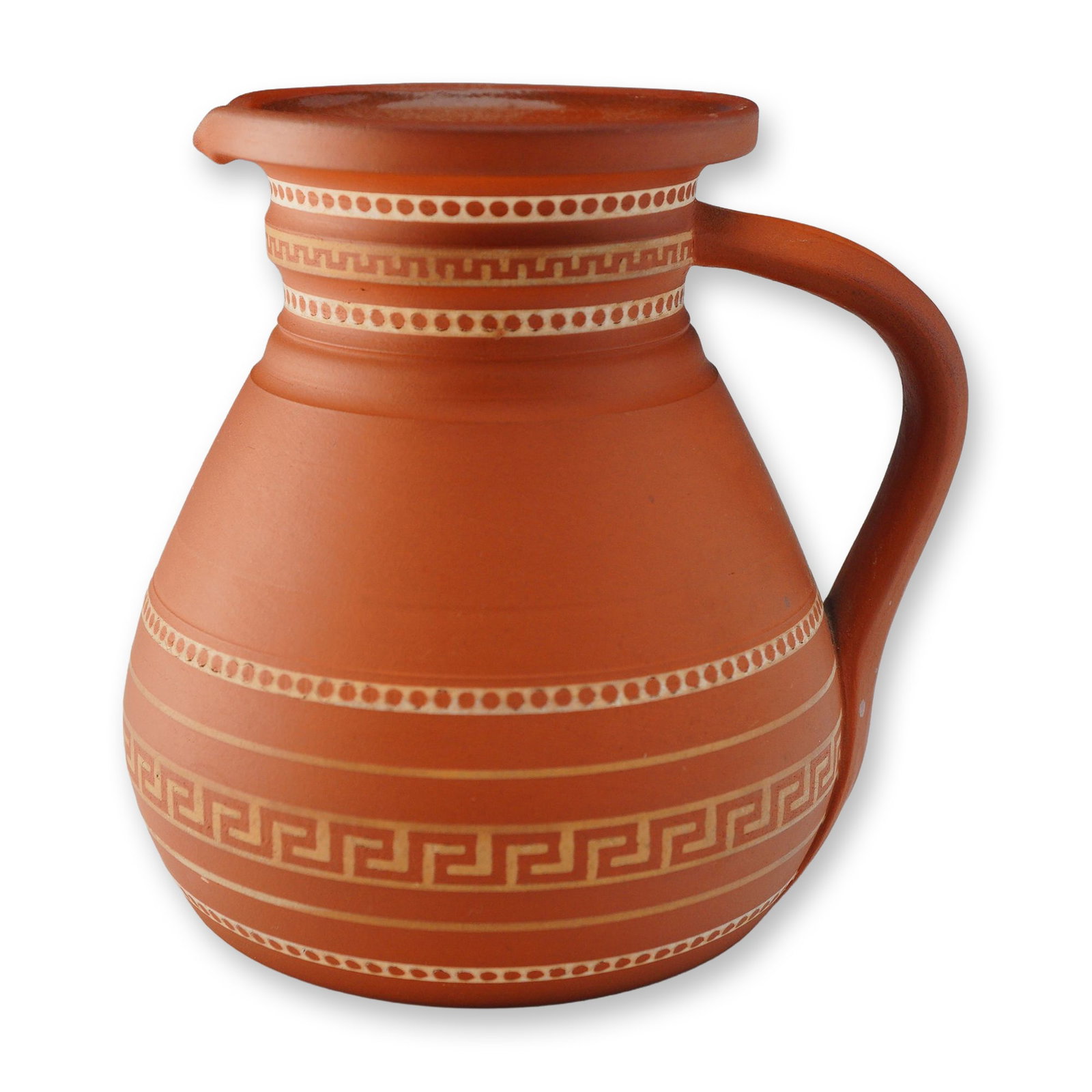 Wedgwood Terracotta Jasperware Pitcher (1 of 3)