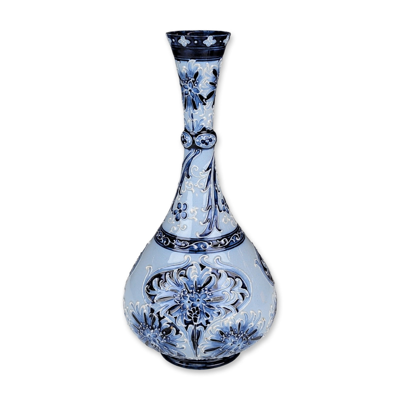 Moorcroft James Macintyre Florian Ware Ceramic Bottle Vase (1 of 4)