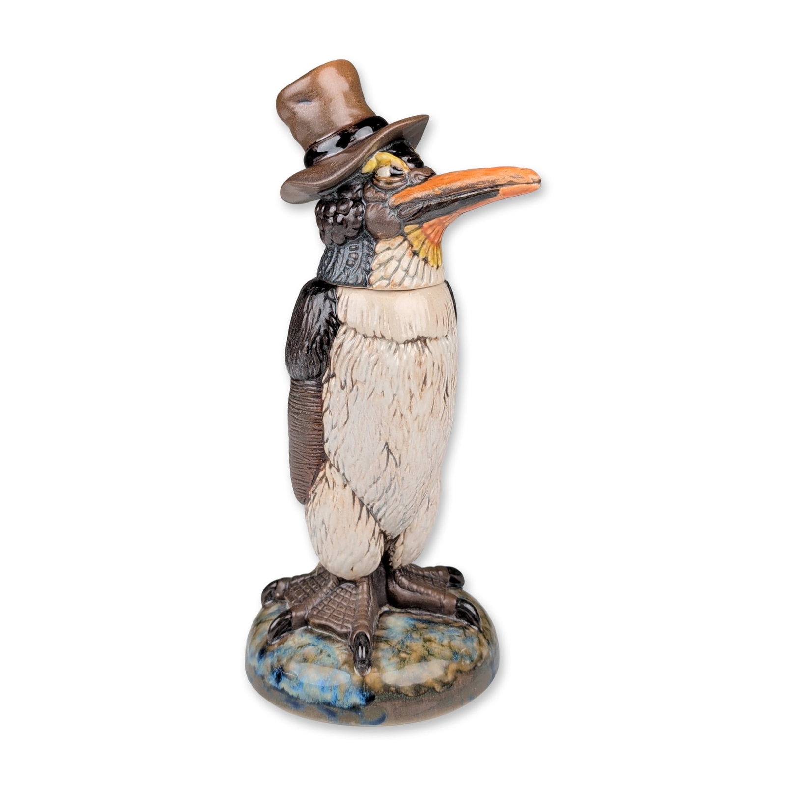 Andrew Hull Pottery Stoneware Wally Bird Jar (1 of 4)