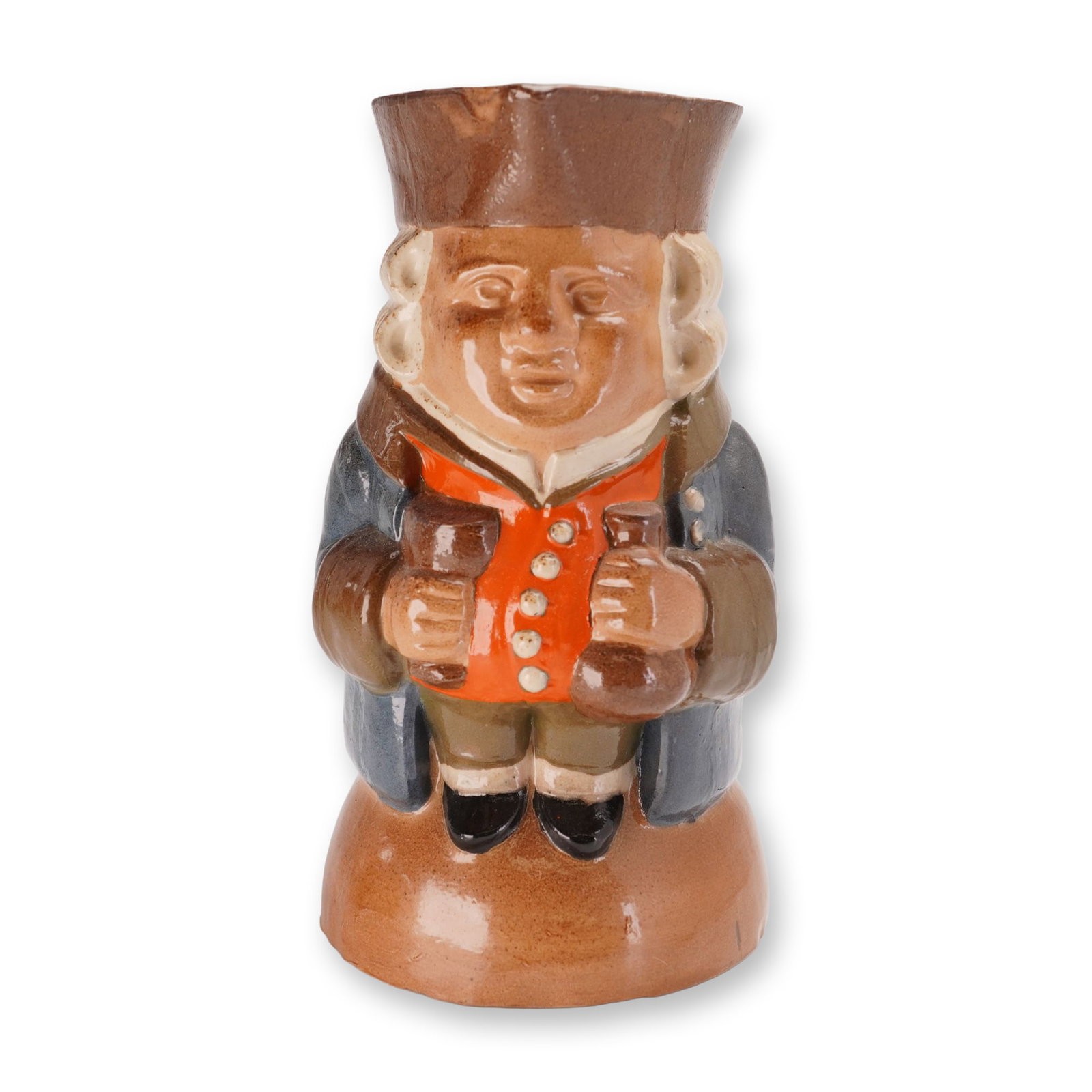 Royal Doulton Lambeth Stoneware Standing Toby Jug (1 of 4)