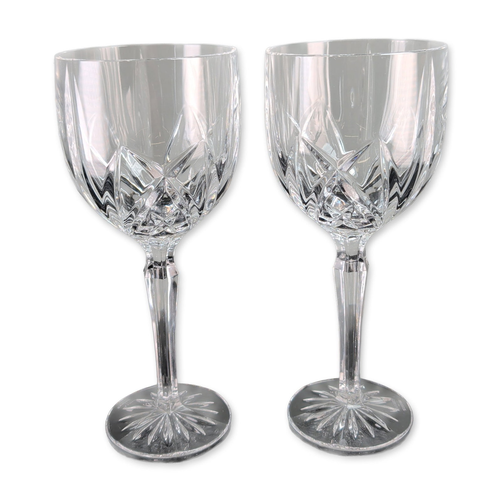 2pc Waterford Brookside Crystal Goblets (1 of 4)