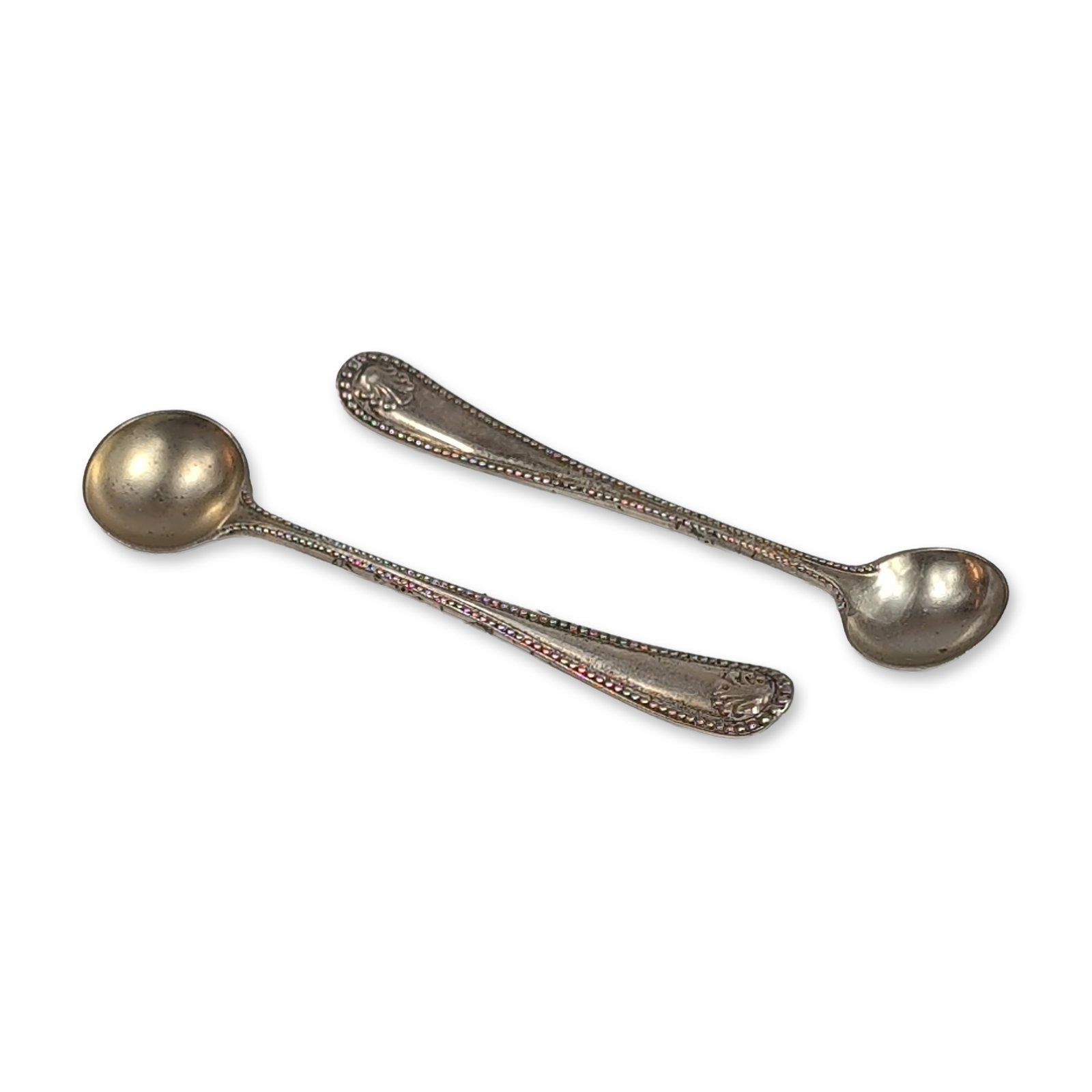Pair of Sterling Silver Salt Spoons (1 of 4)
