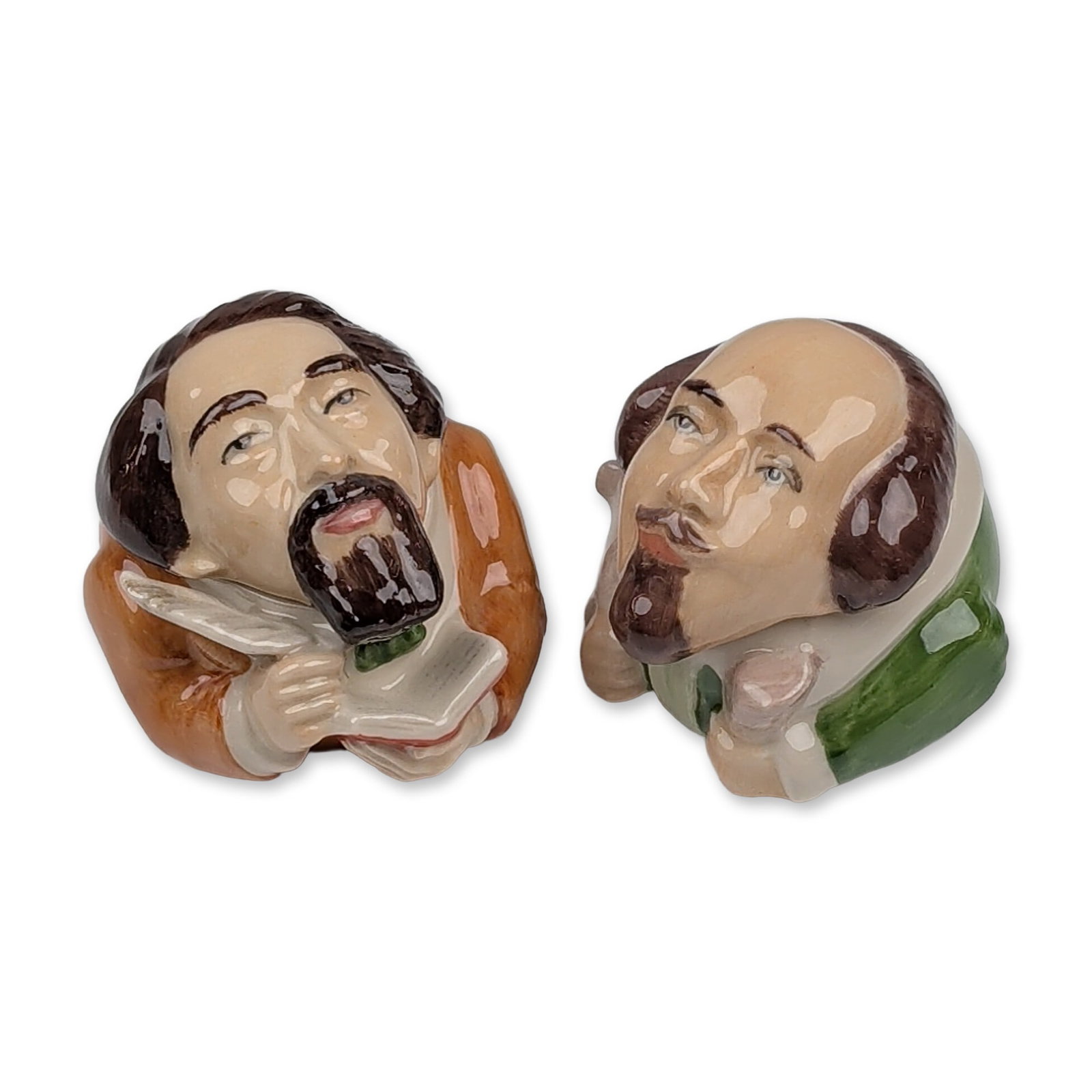Pair of Kevin Francis Ceramic Face Pots (1 of 4)