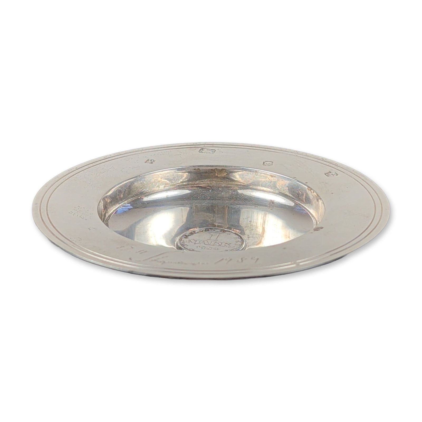 Comyns London Sterling Silver German Coin Dish (1 of 6)