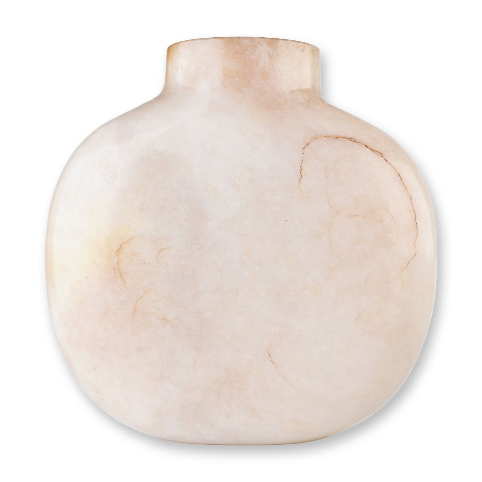 Chicken Bone Jade Snuff Bottle (1 of 3)
