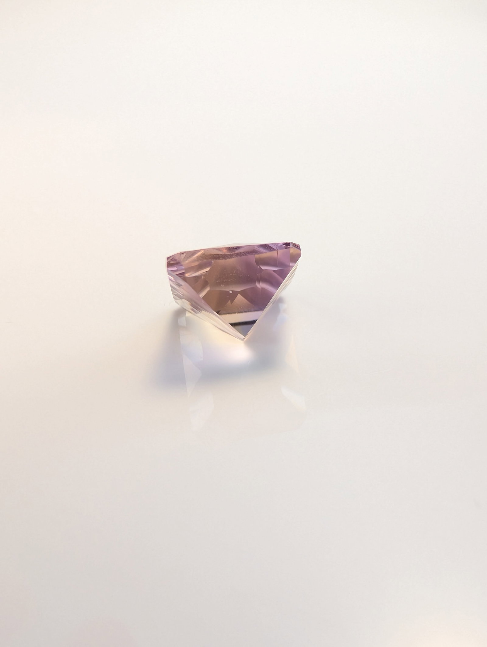 Bicolor Ametrine Rectangular Fancy Cut Gemstone - 3