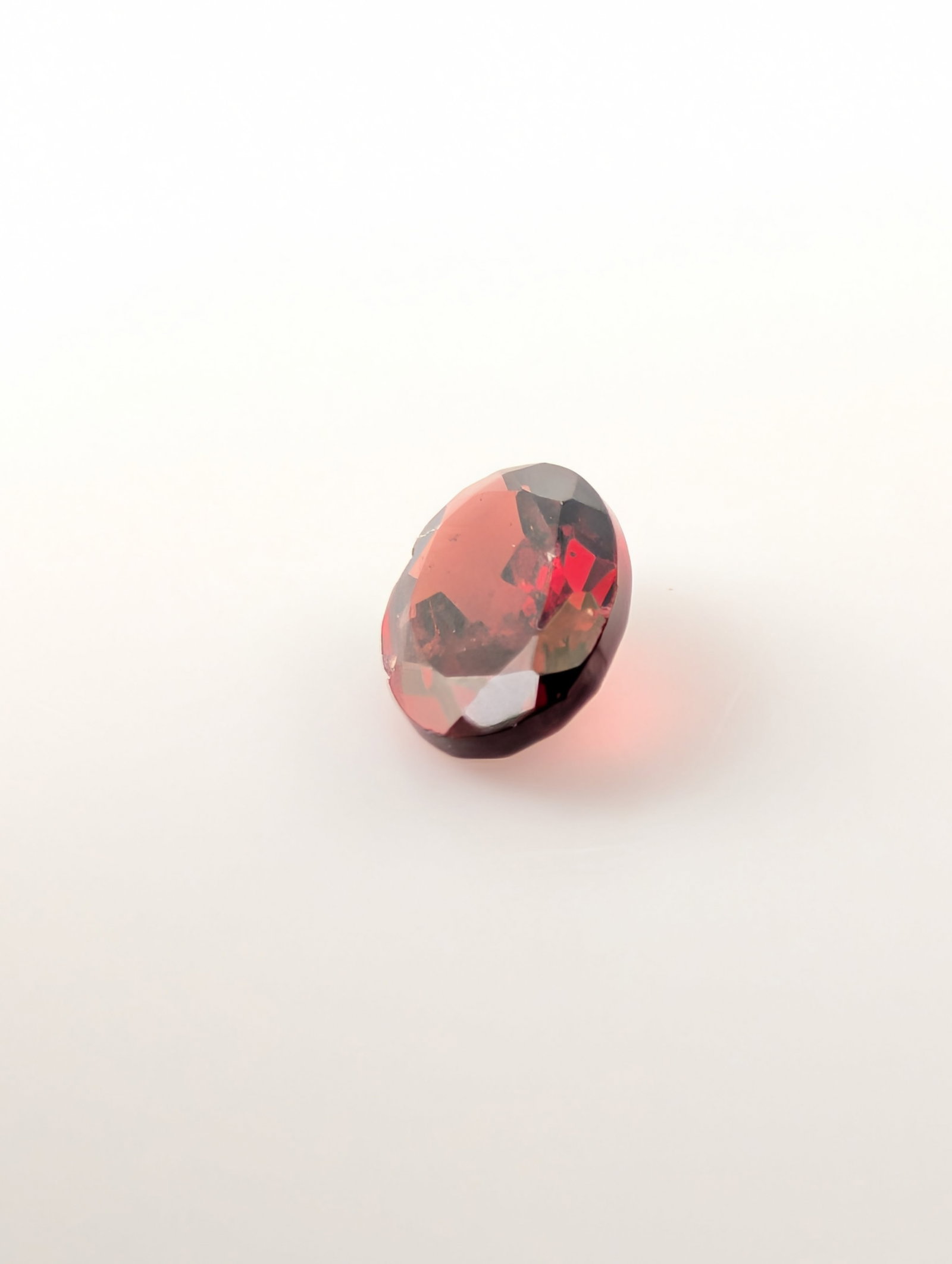 Oval Cut Red Garnet Gemstone - 2