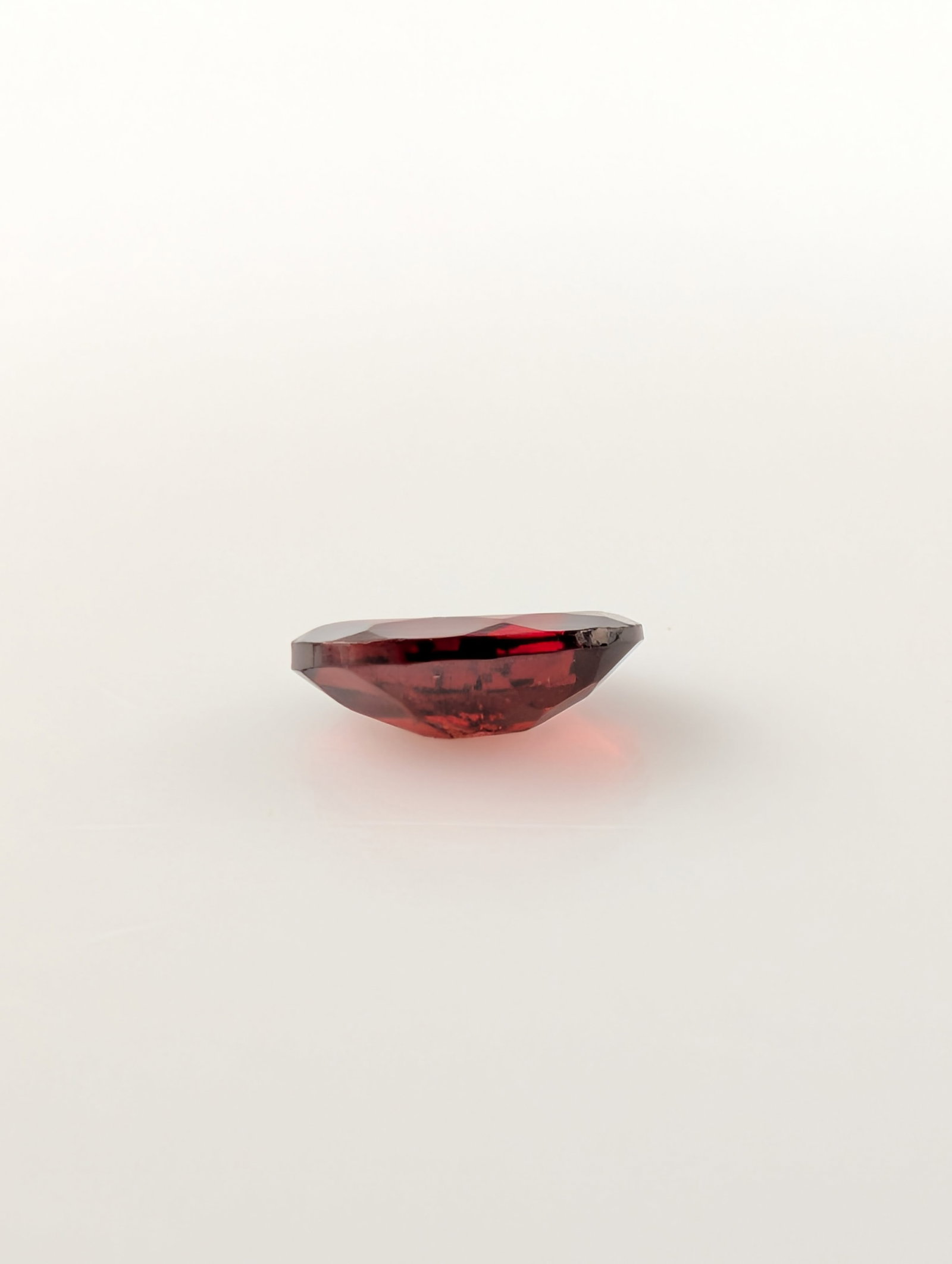 Oval Cut Red Garnet Gemstone - 3