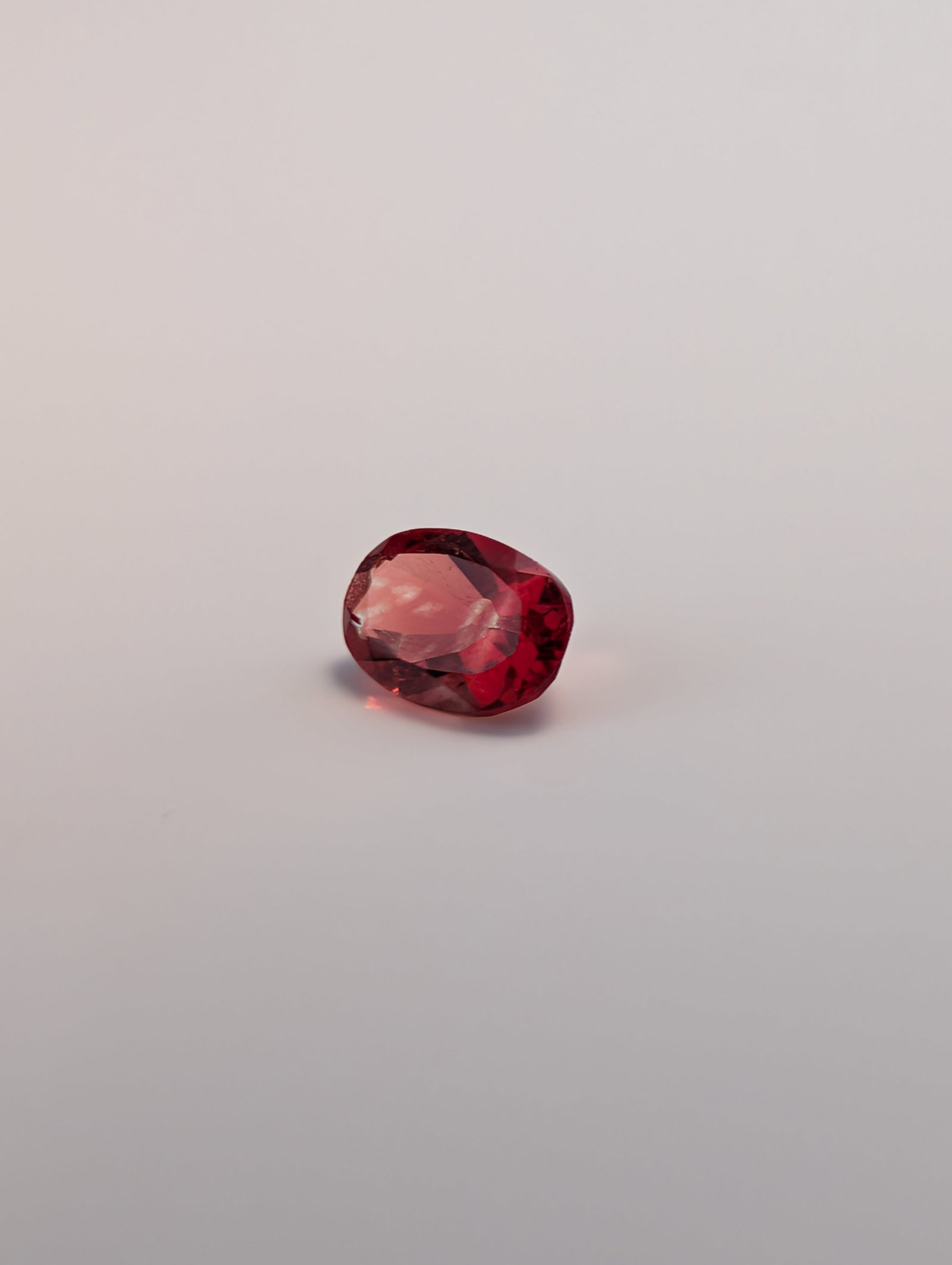 Oval Mixed Cut Red Stone - 3