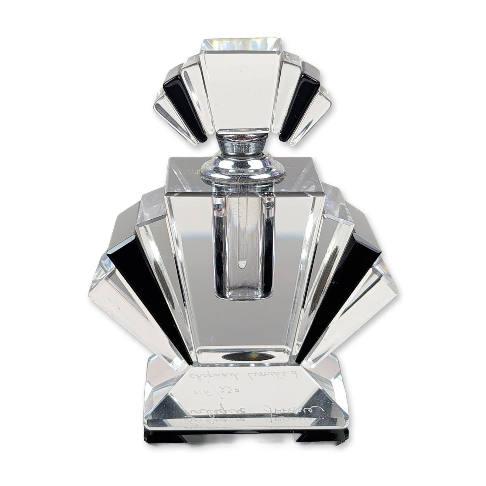 Lalique Chopard Limited Edition Art Deco Crystal Perfume Bottle (1 of 5)