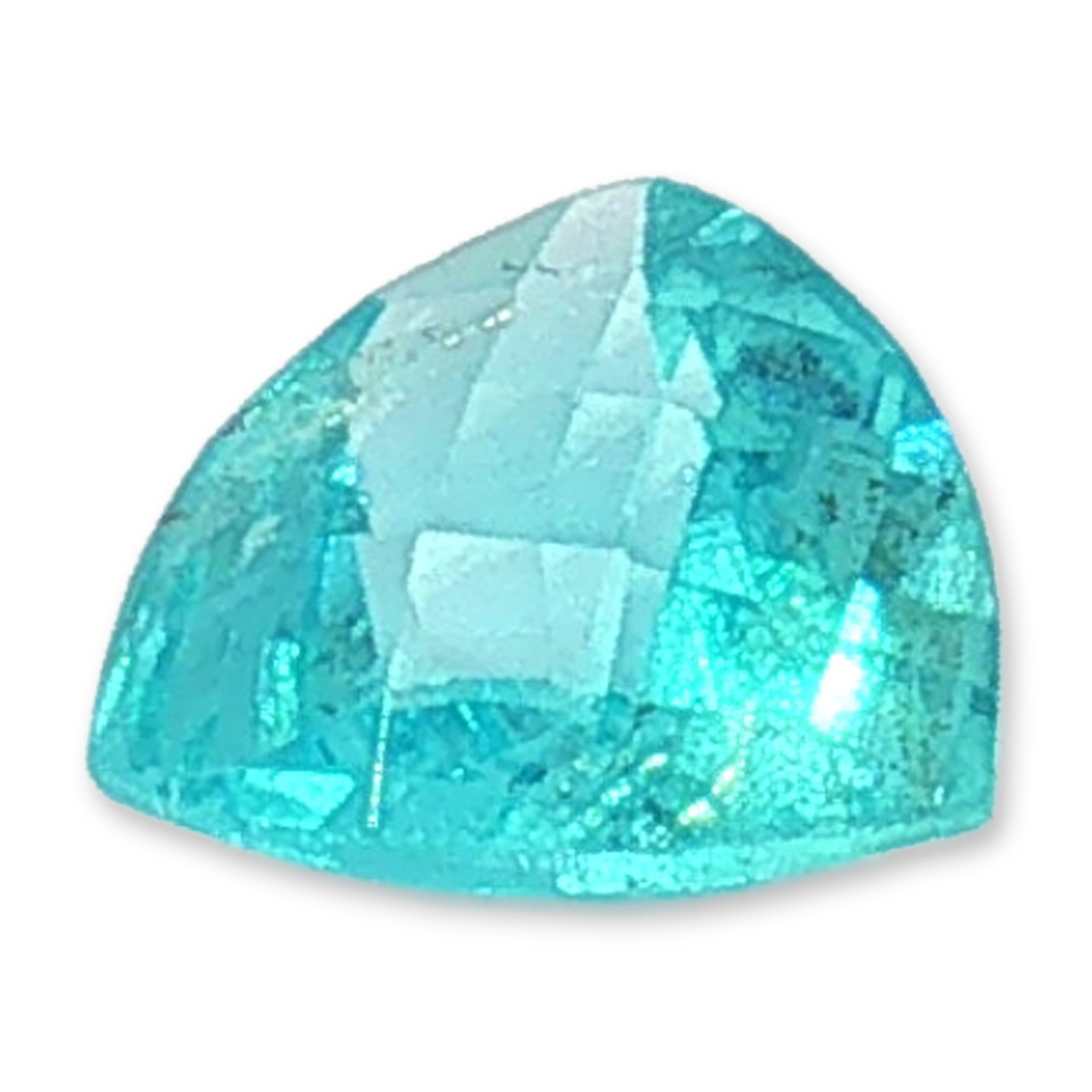 1.06ct Blue Apatite Gemstone: 1.06ct Blue Apatite measuring 7 x 7mm. It is a powerful crystal best known for clearing mental fog, boosting motivation, and enhancing communication. It is widely used to stimulate the throat and