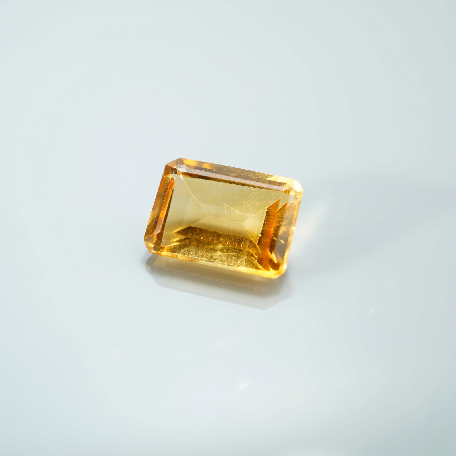 3pc Oval and Rectangular Citrine Gemstones - 4