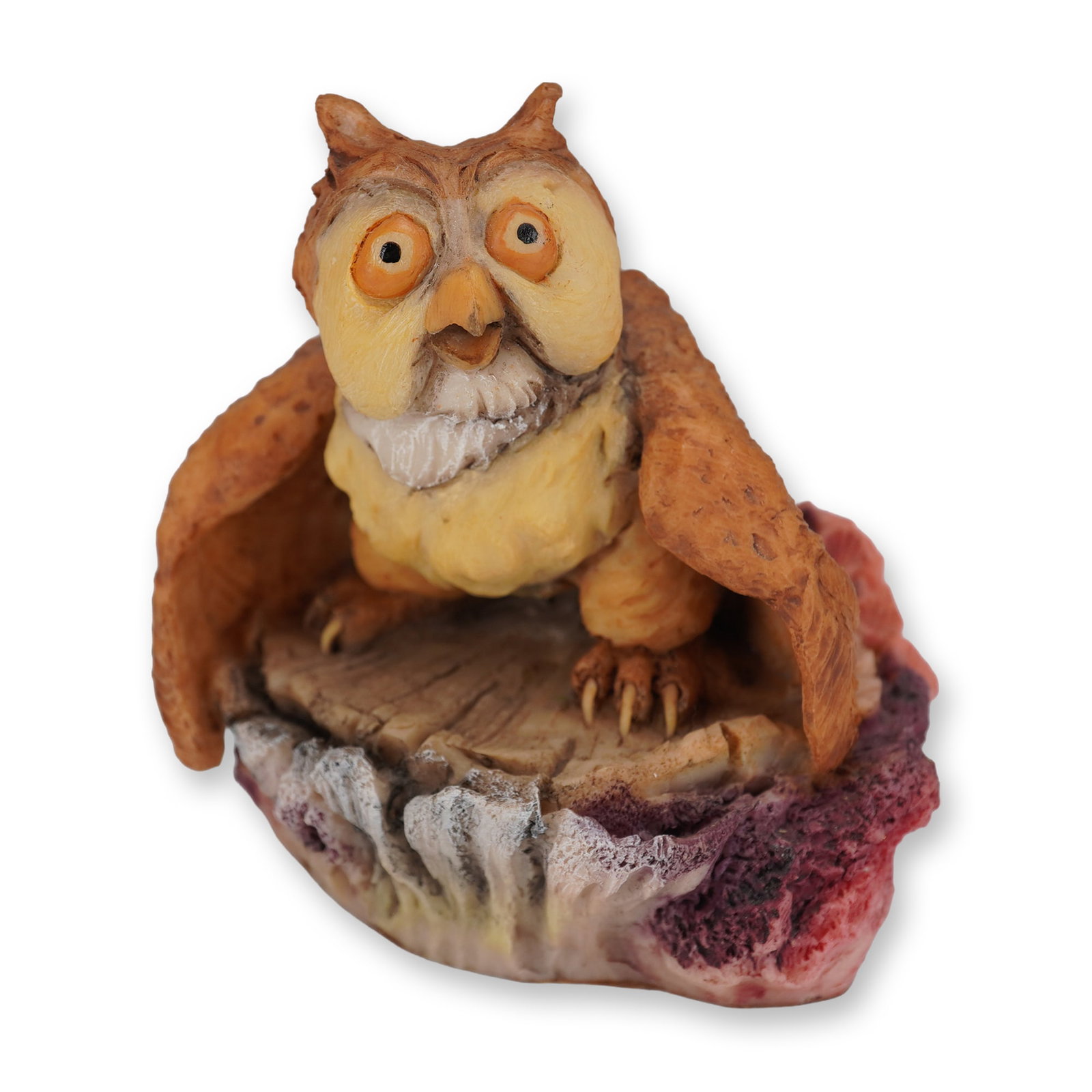 Arden Sculptures Anthropomorphic Owl Figurine Christopher Holt (1 of 3)