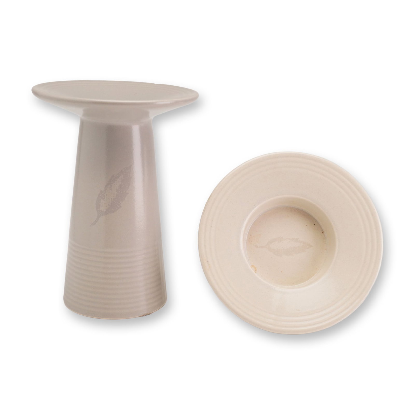 2pc Paul Costelloe for Wedgwood Ceramic Candleholders (1 of 4)