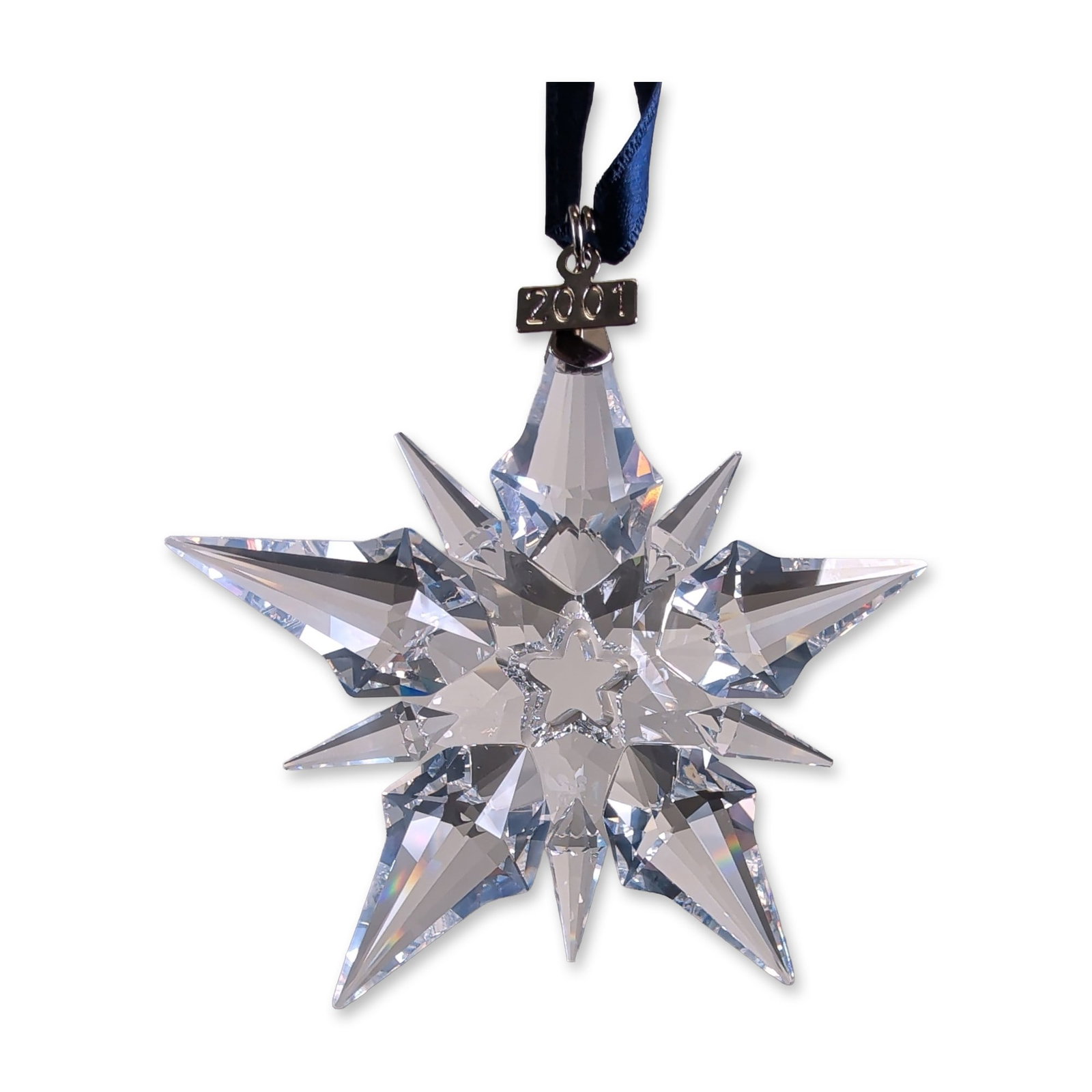 Swarovski 2001 Annual Edition Crystal Star Ornament (1 of 4)